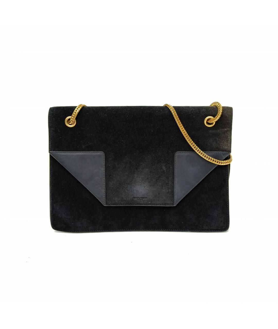 SAINT LAURENT Черная сумка через плечо, фото 2