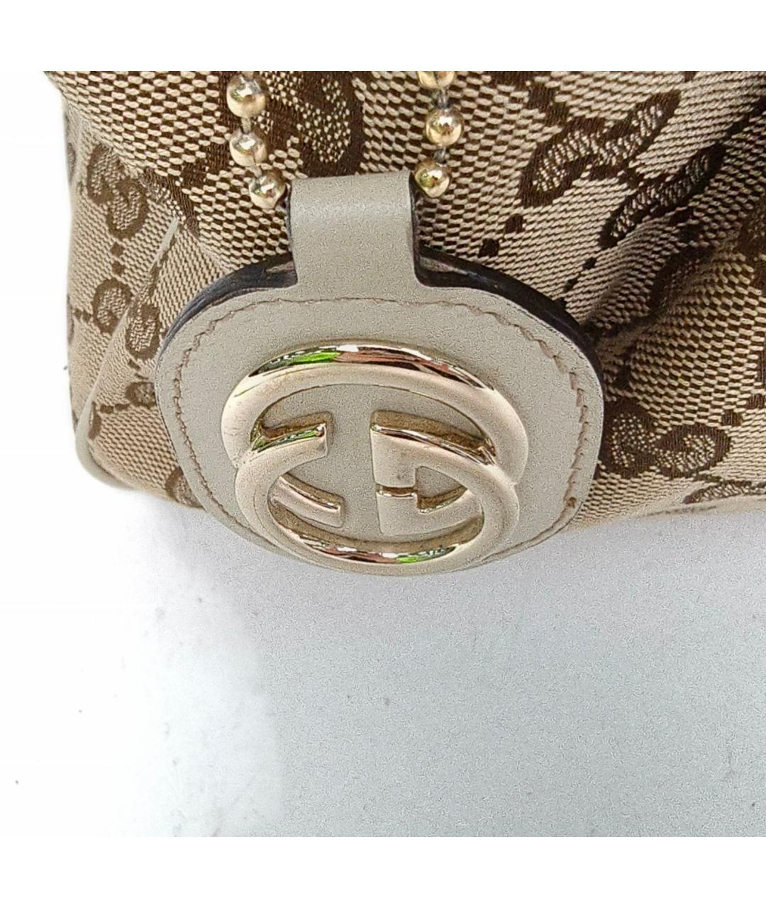GUCCI Бежевая сумка тоут, фото 8
