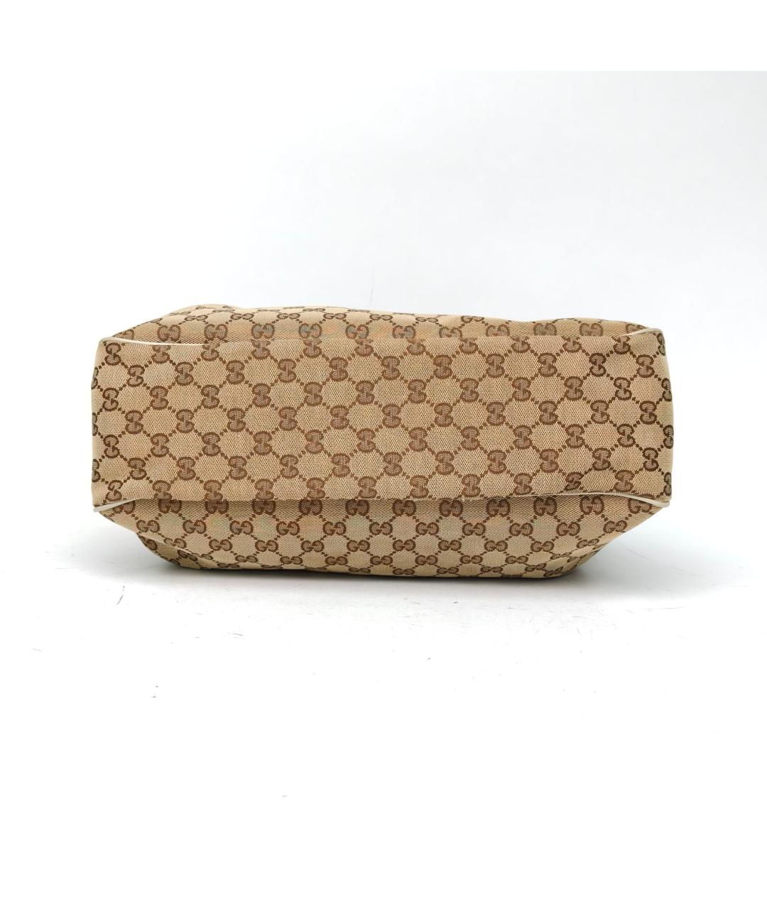 GUCCI Бежевая сумка тоут, фото 6