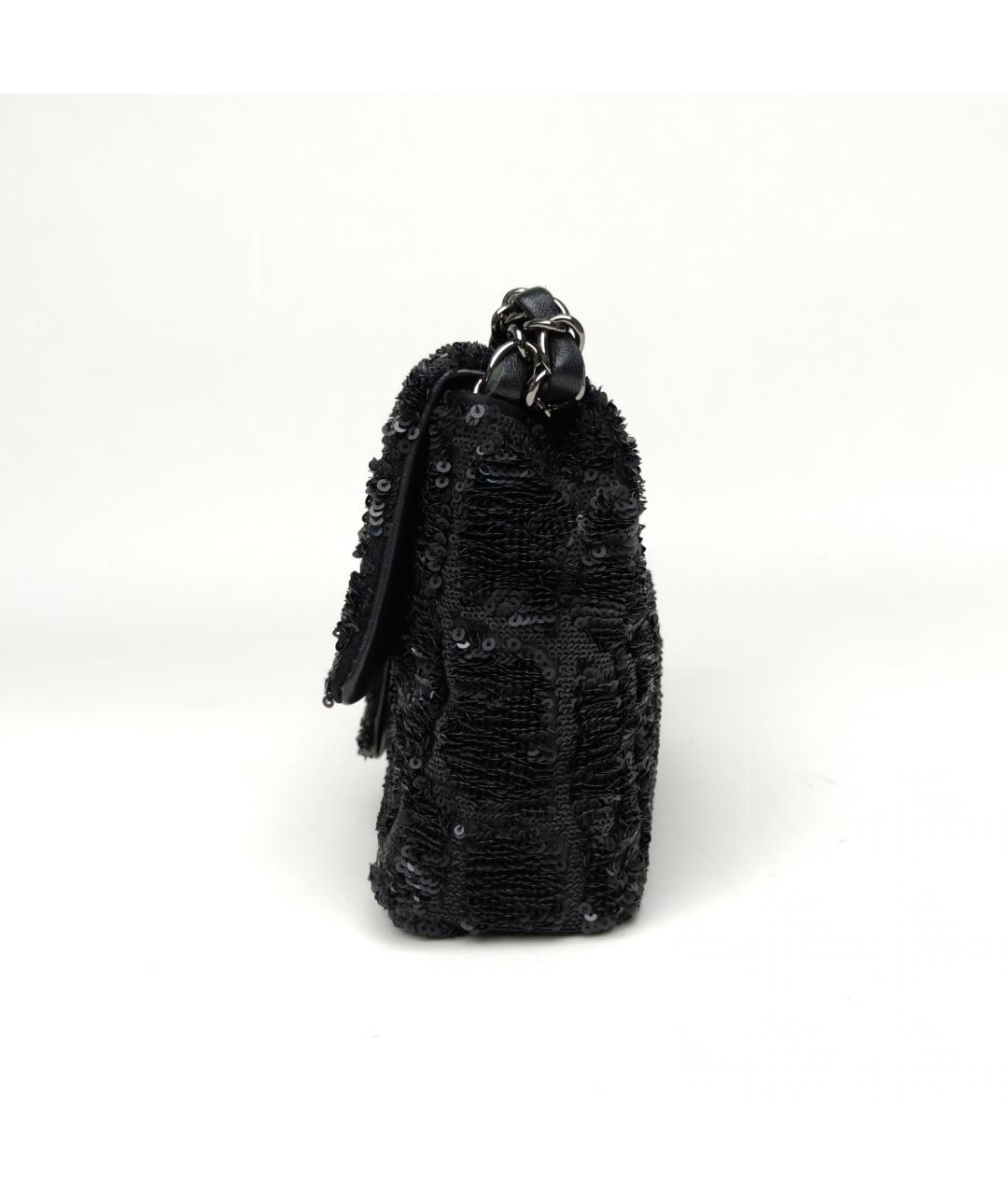 CHANEL Черная сумка через плечо, фото 3