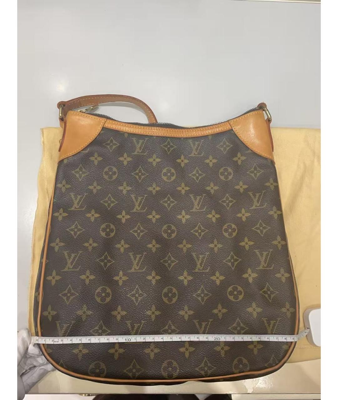 LOUIS VUITTON Коричневая сумка через плечо, фото 8
