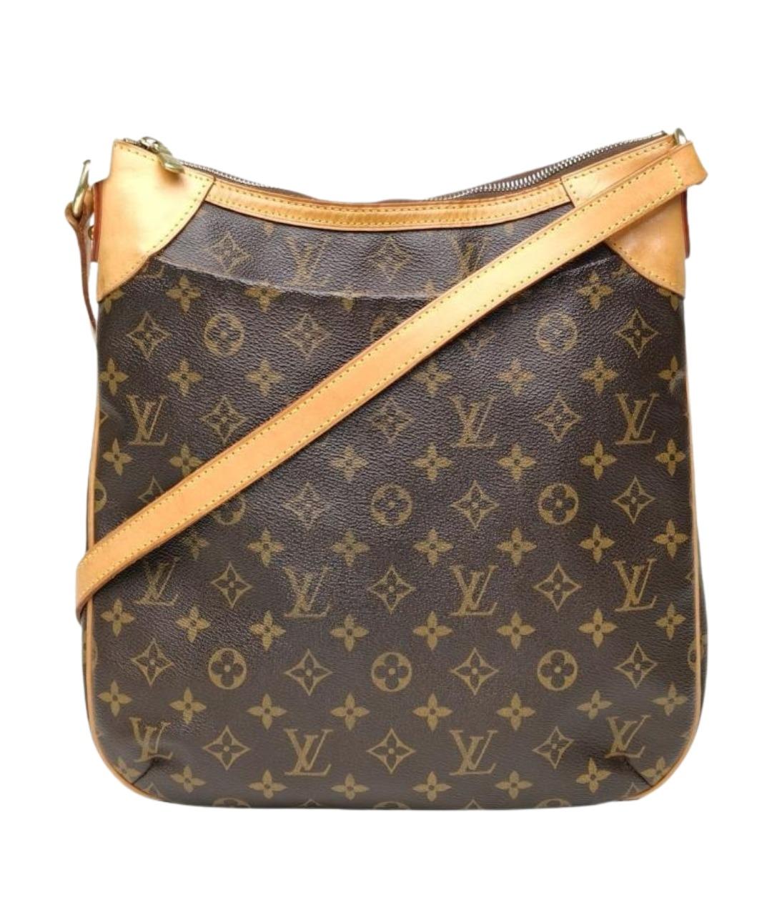 LOUIS VUITTON Коричневая сумка через плечо, фото 1