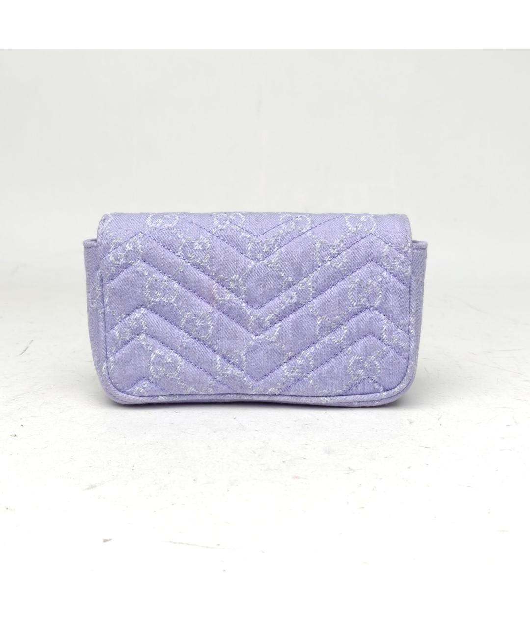 GUCCI Фиолетовая сумка через плечо, фото 4