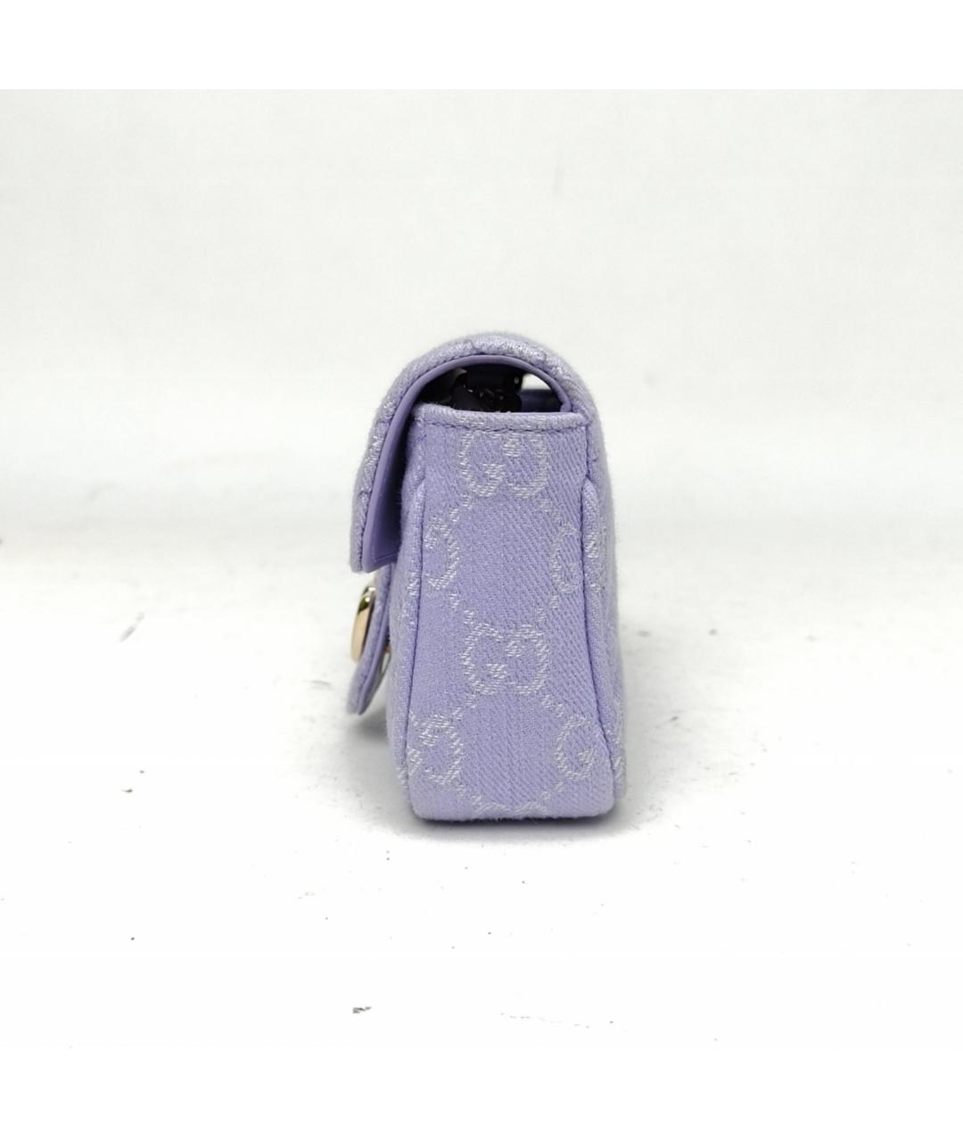 GUCCI Фиолетовая сумка через плечо, фото 3
