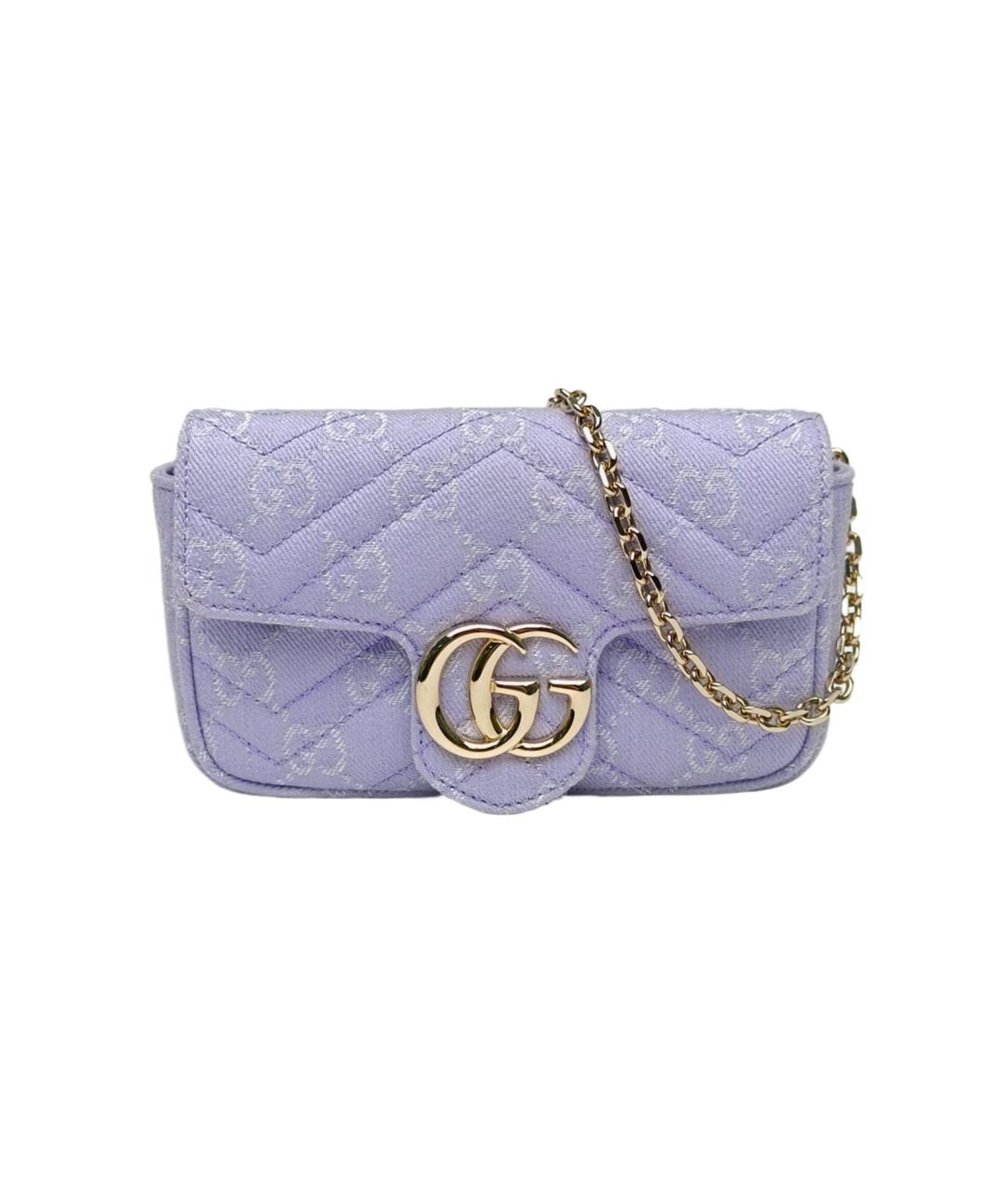 GUCCI Фиолетовая сумка через плечо, фото 10
