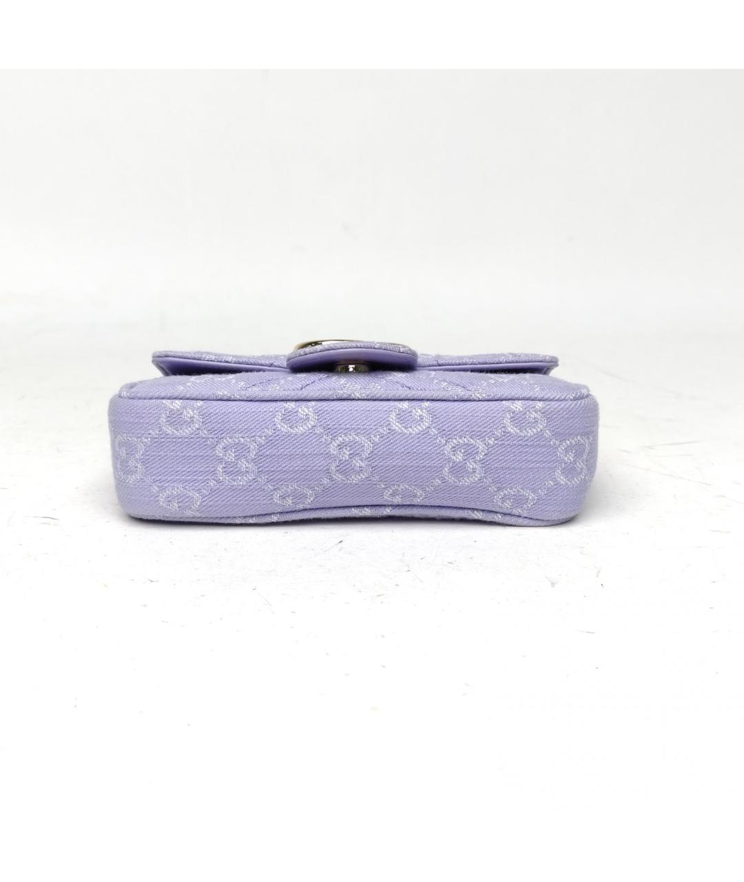 GUCCI Фиолетовая сумка через плечо, фото 6