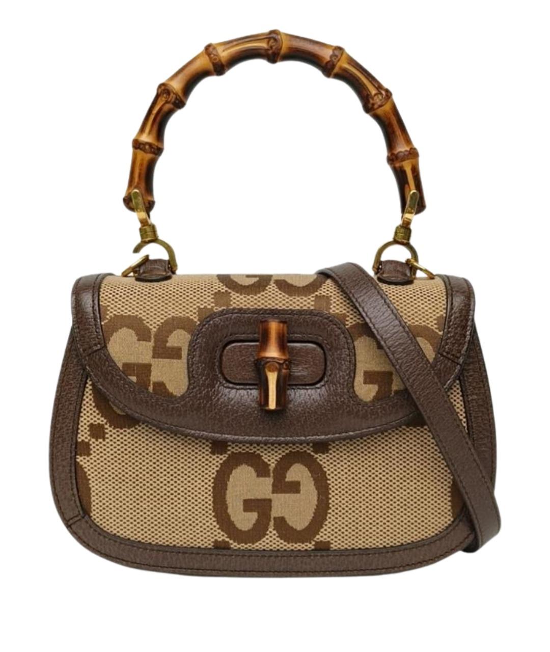 GUCCI Коричневая сумка через плечо, фото 1