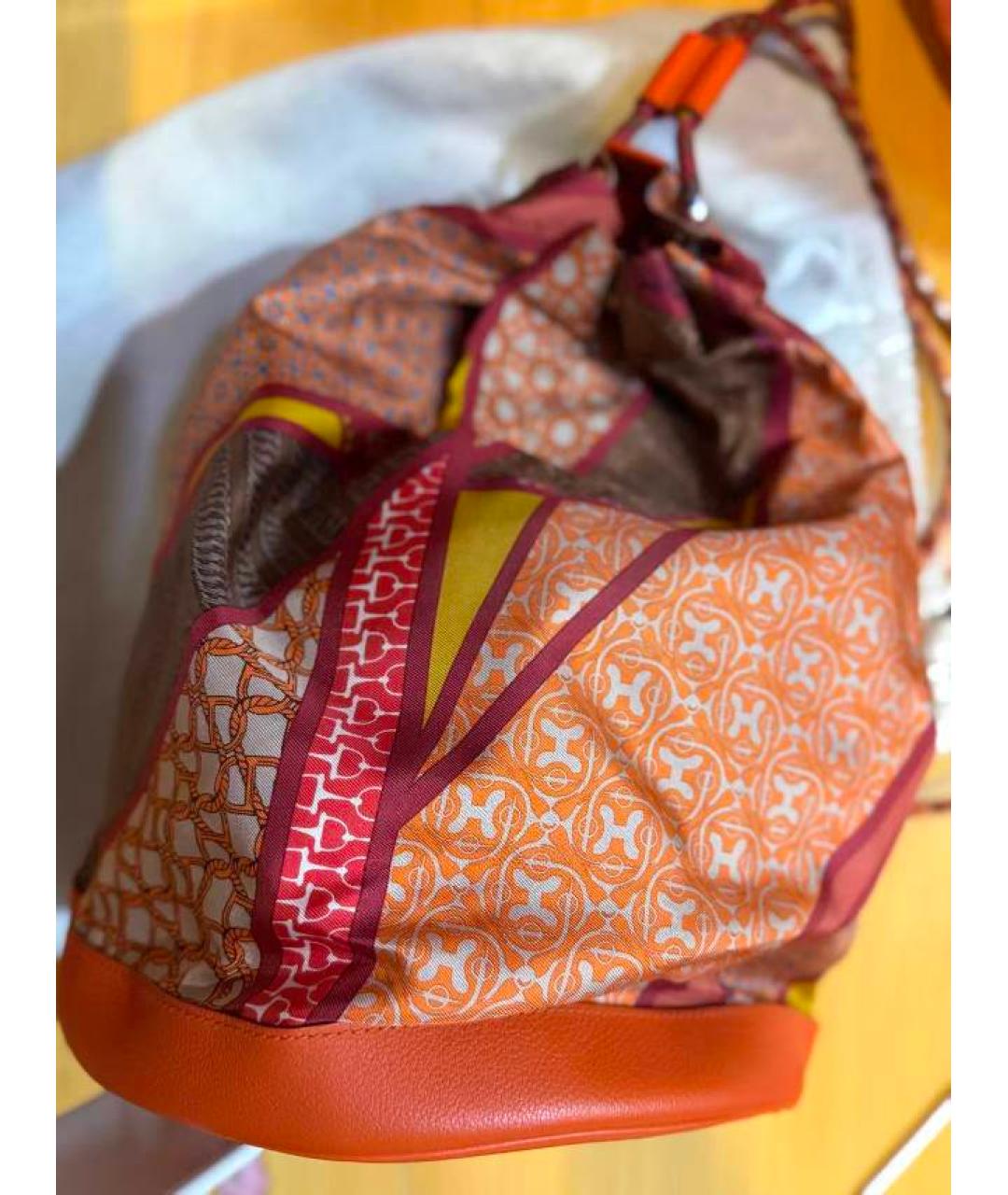 HERMES Коричневая сумка через плечо, фото 8