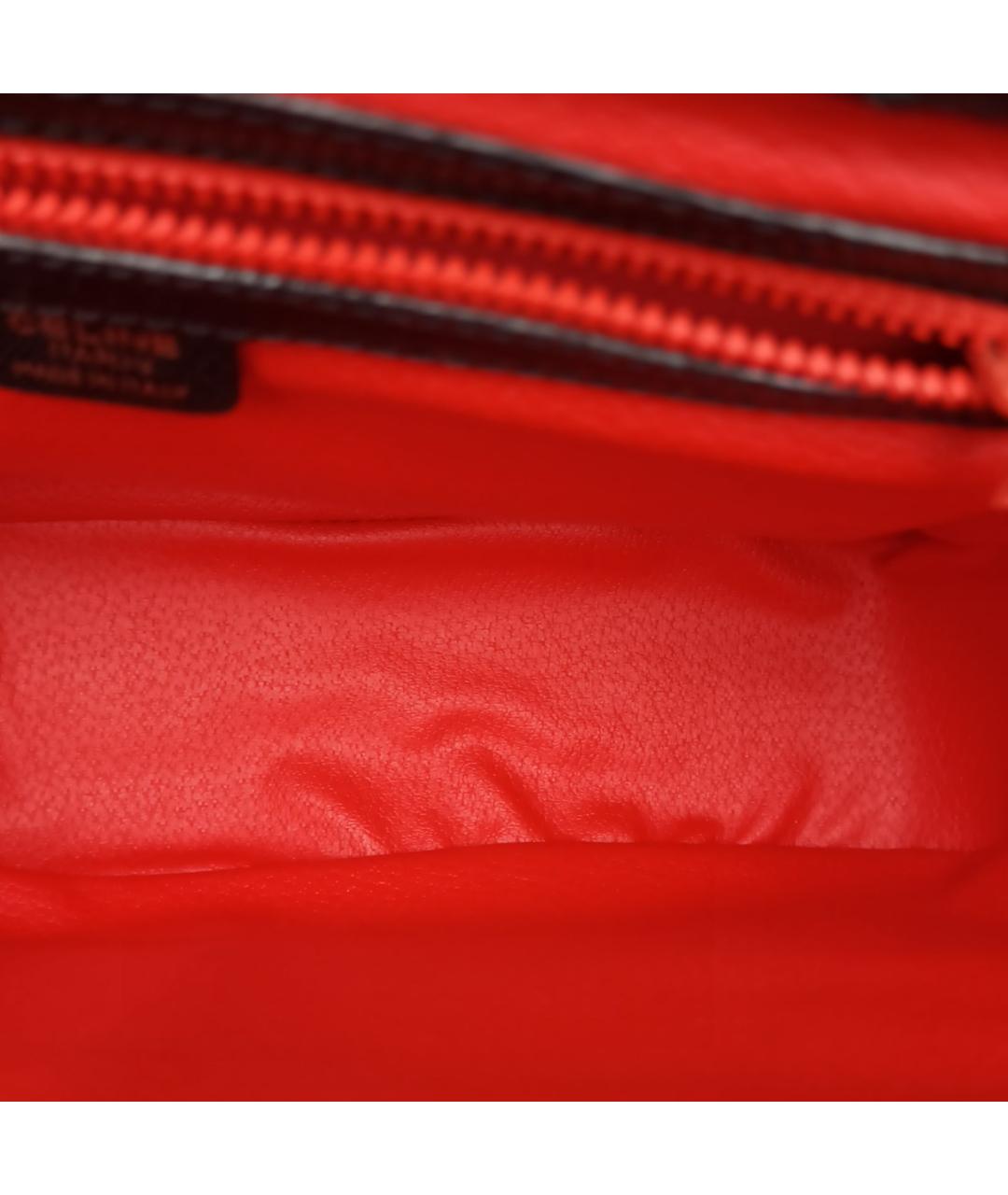 CELINE Черная кожаная сумка через плечо, фото 7