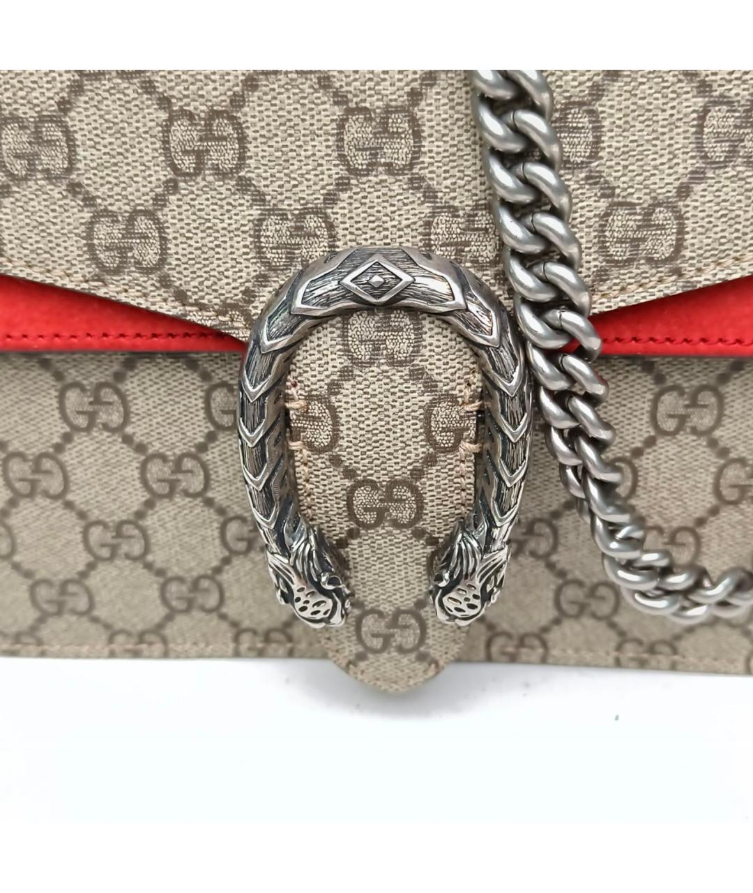 GUCCI Коричневая сумка через плечо, фото 6