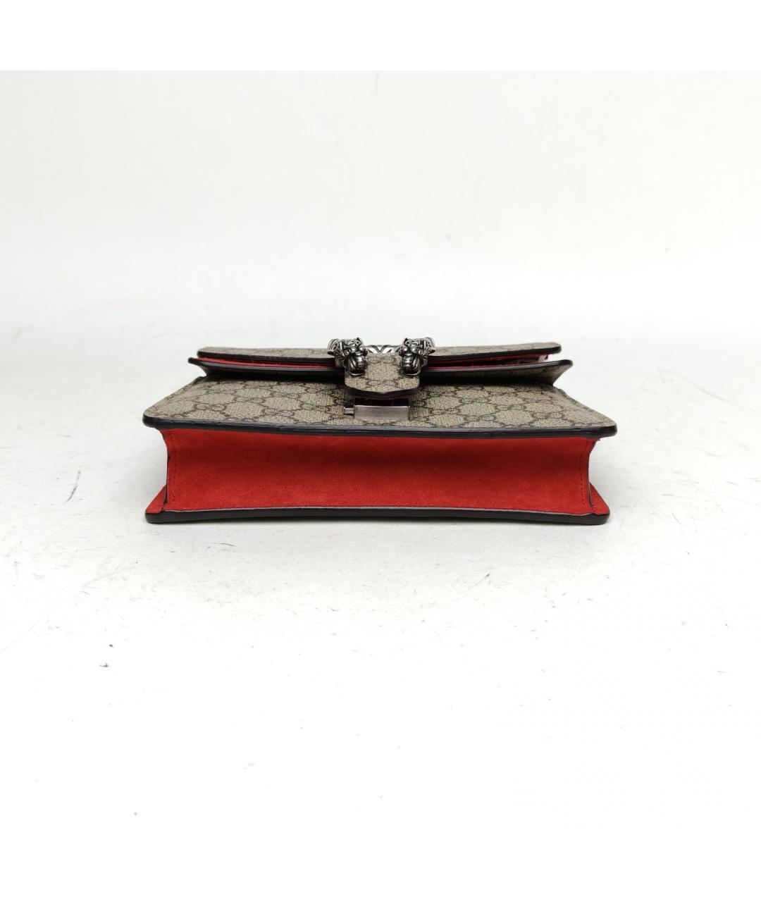 GUCCI Коричневая сумка через плечо, фото 5