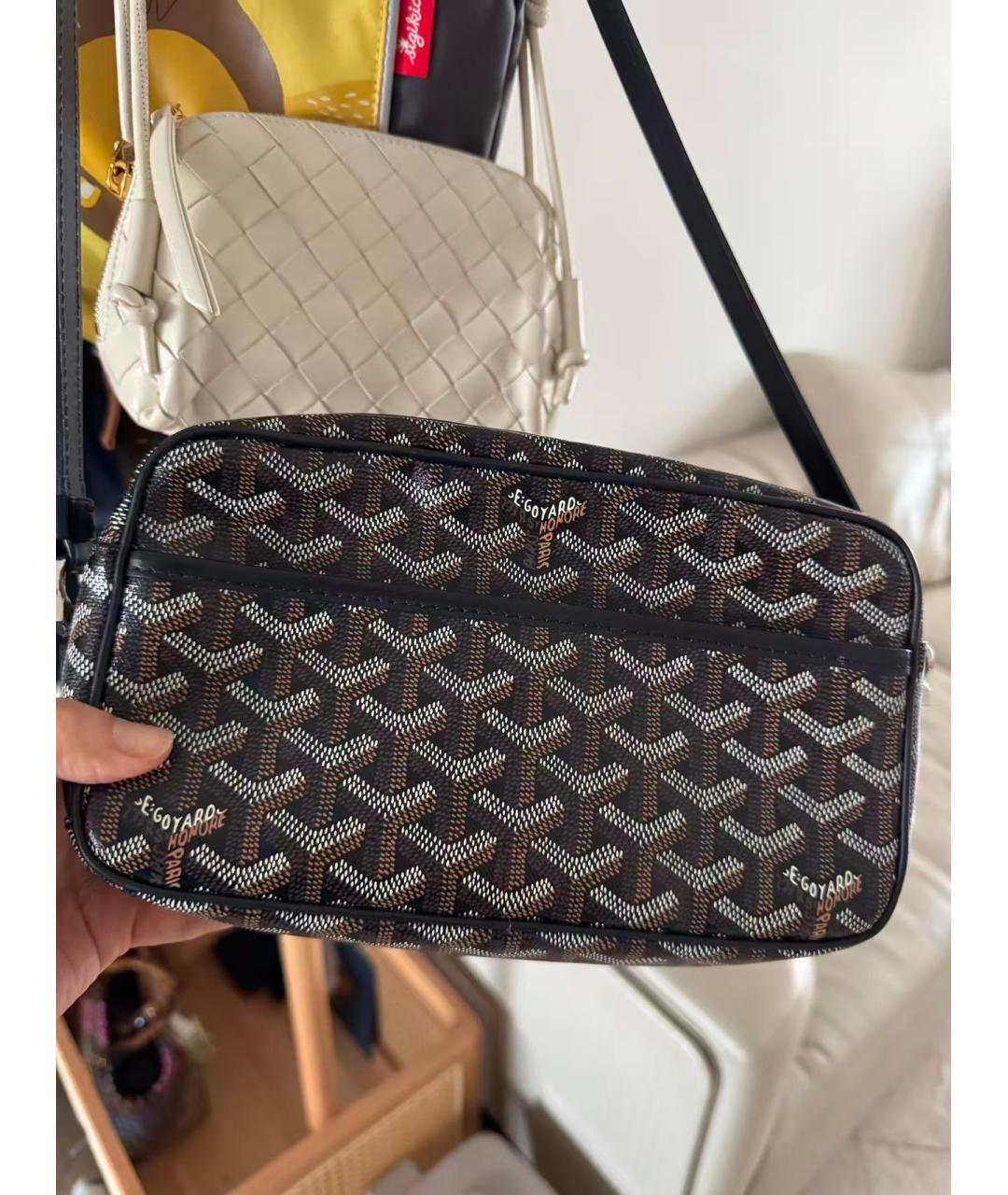 GOYARD Черная сумка через плечо, фото 7