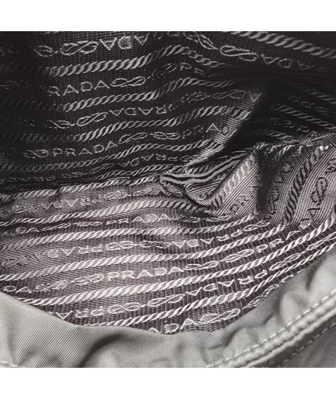 PRADA Черная поясная сумка, фото 7