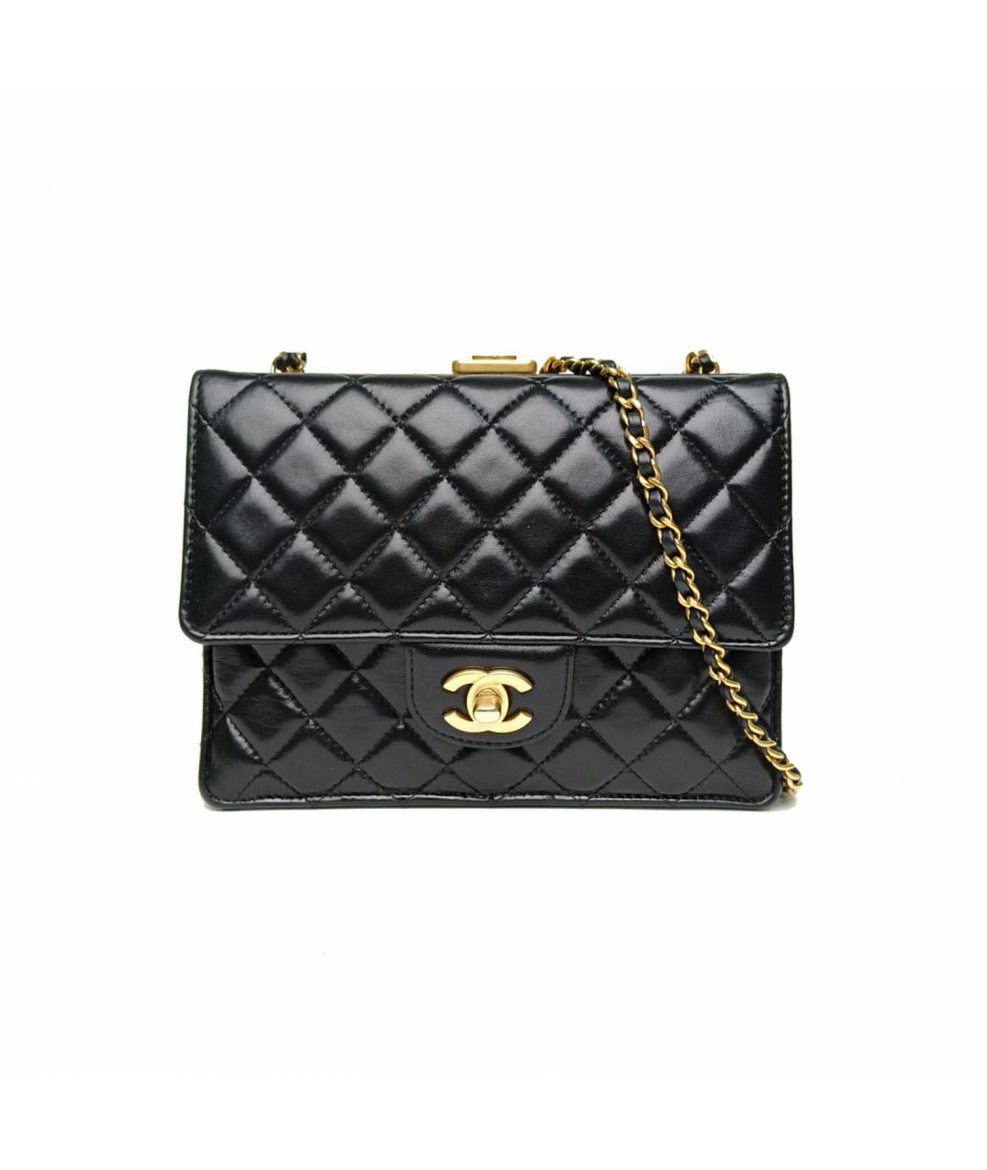 CHANEL Черная сумка через плечо, фото 2