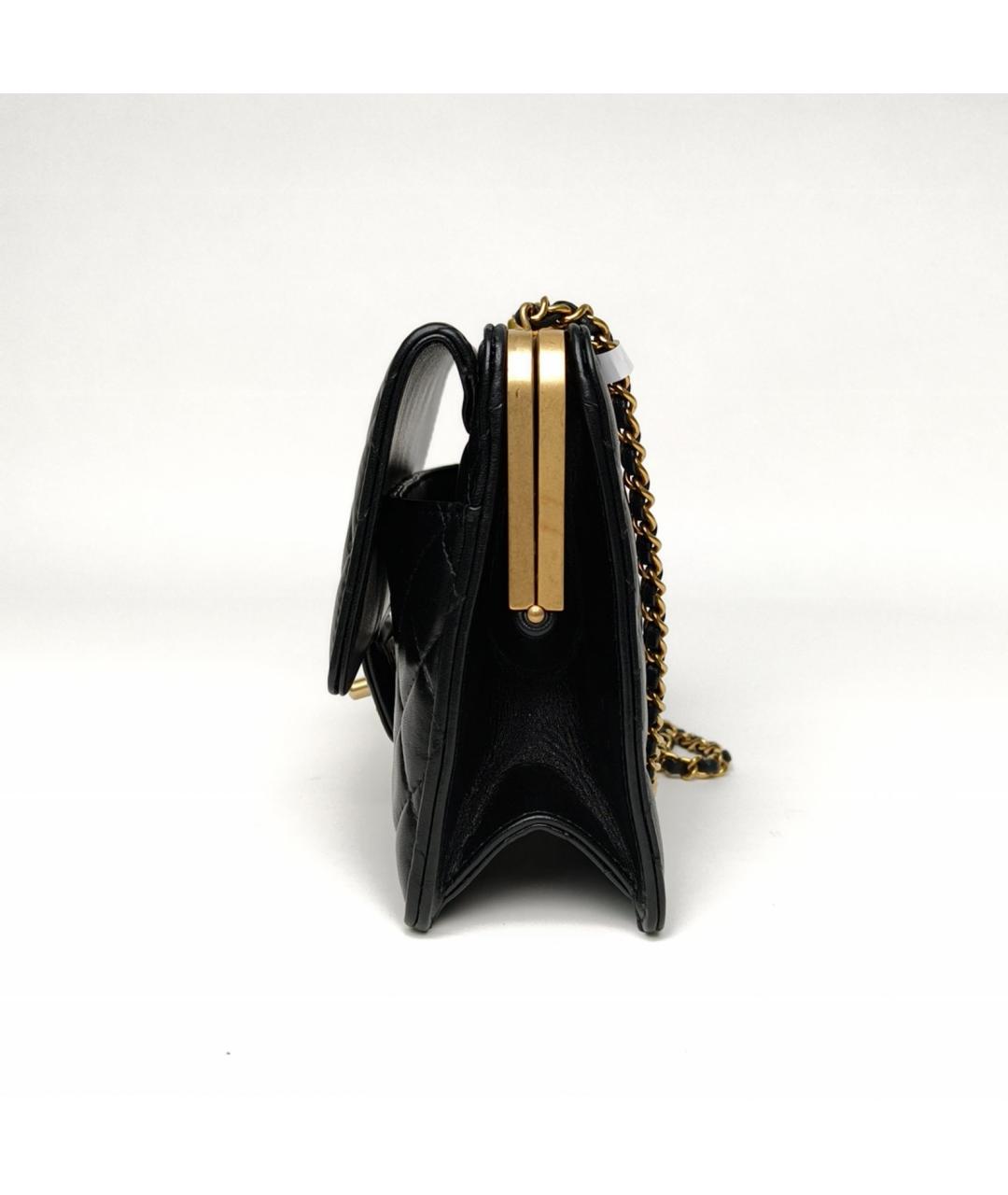 CHANEL Черная сумка через плечо, фото 3