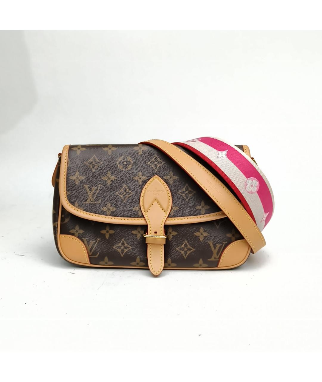 LOUIS VUITTON Коричневая сумка через плечо, фото 2