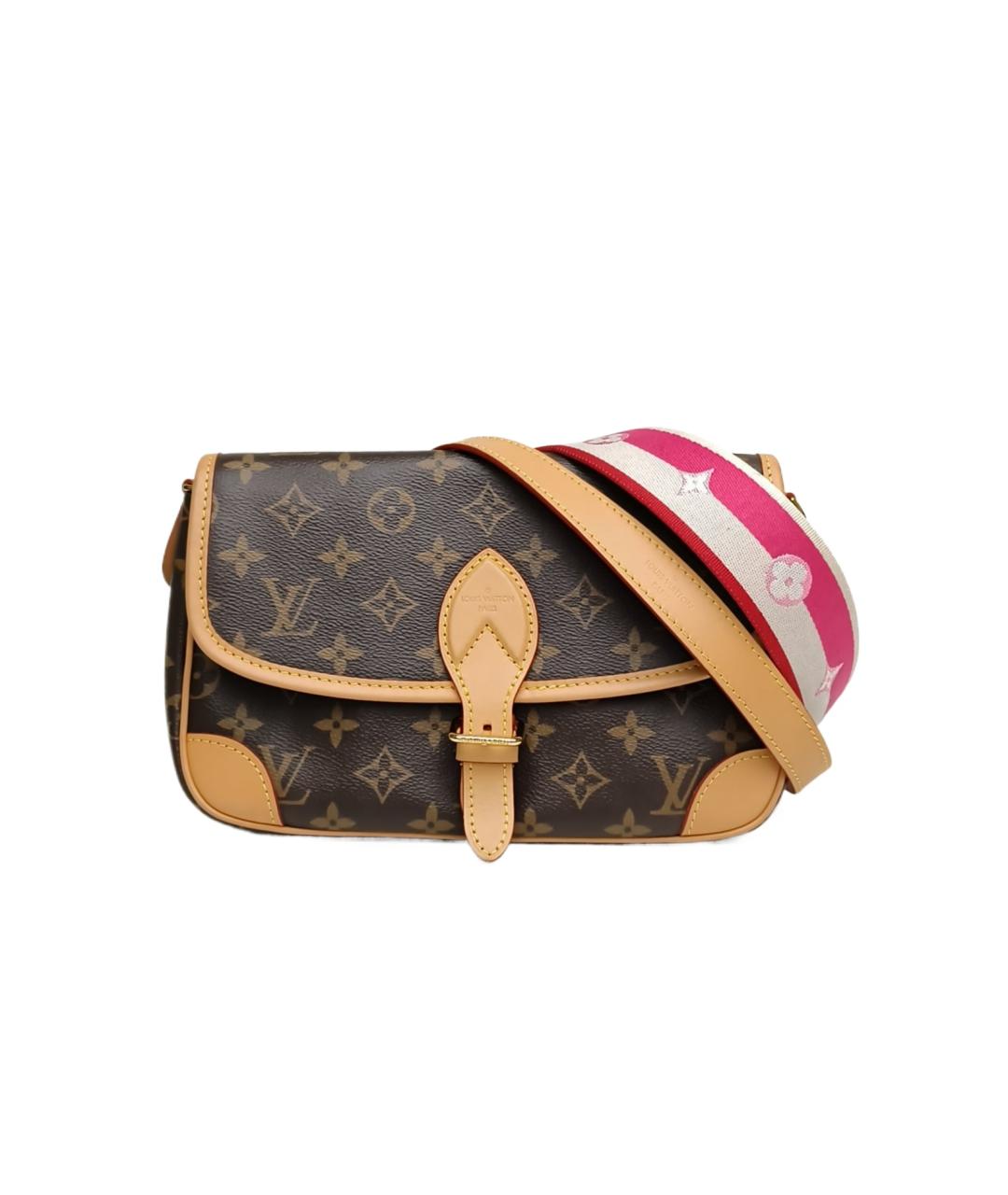 LOUIS VUITTON Коричневая сумка через плечо, фото 9