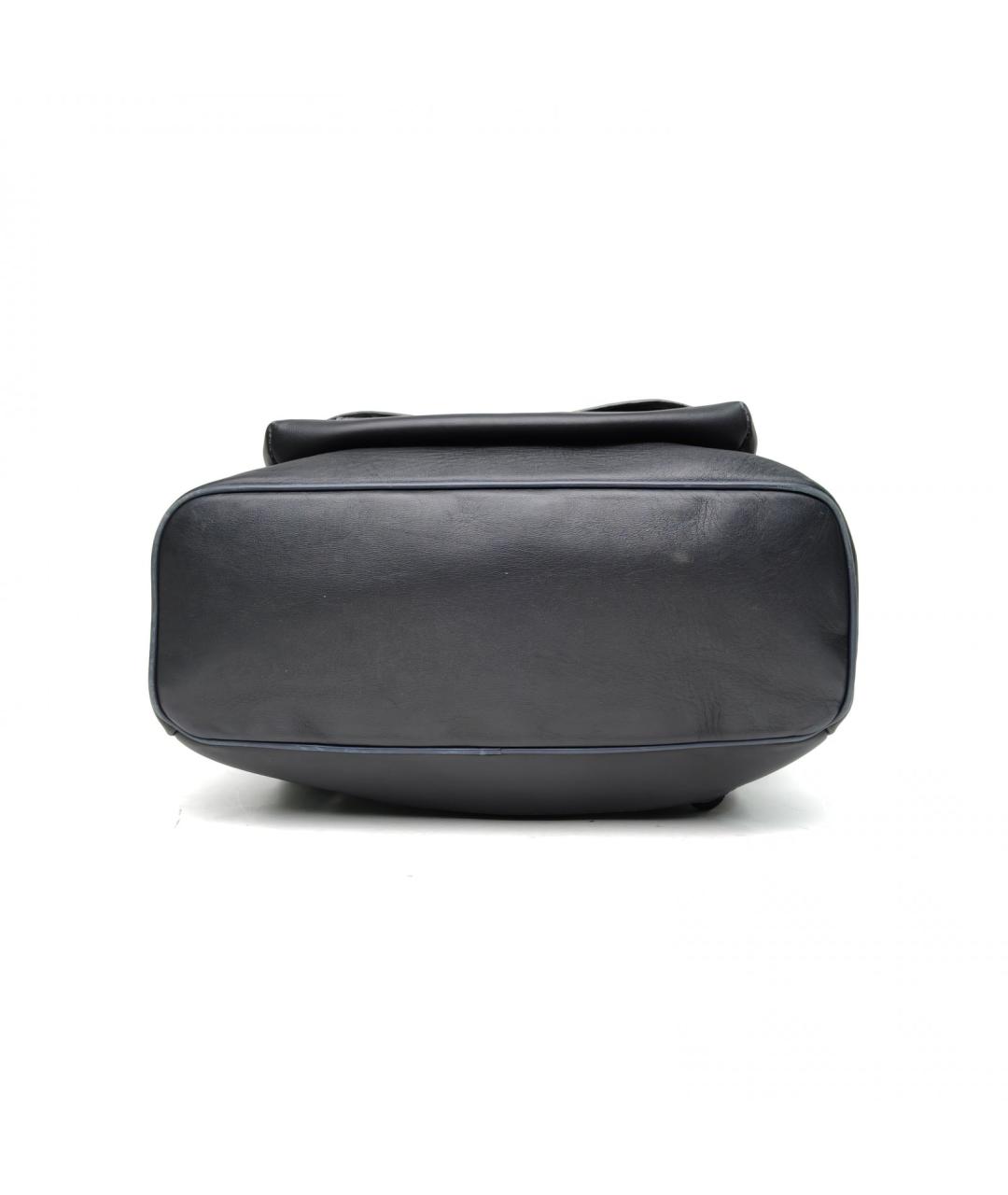 BALENCIAGA Черный кожаный рюкзак, фото 2