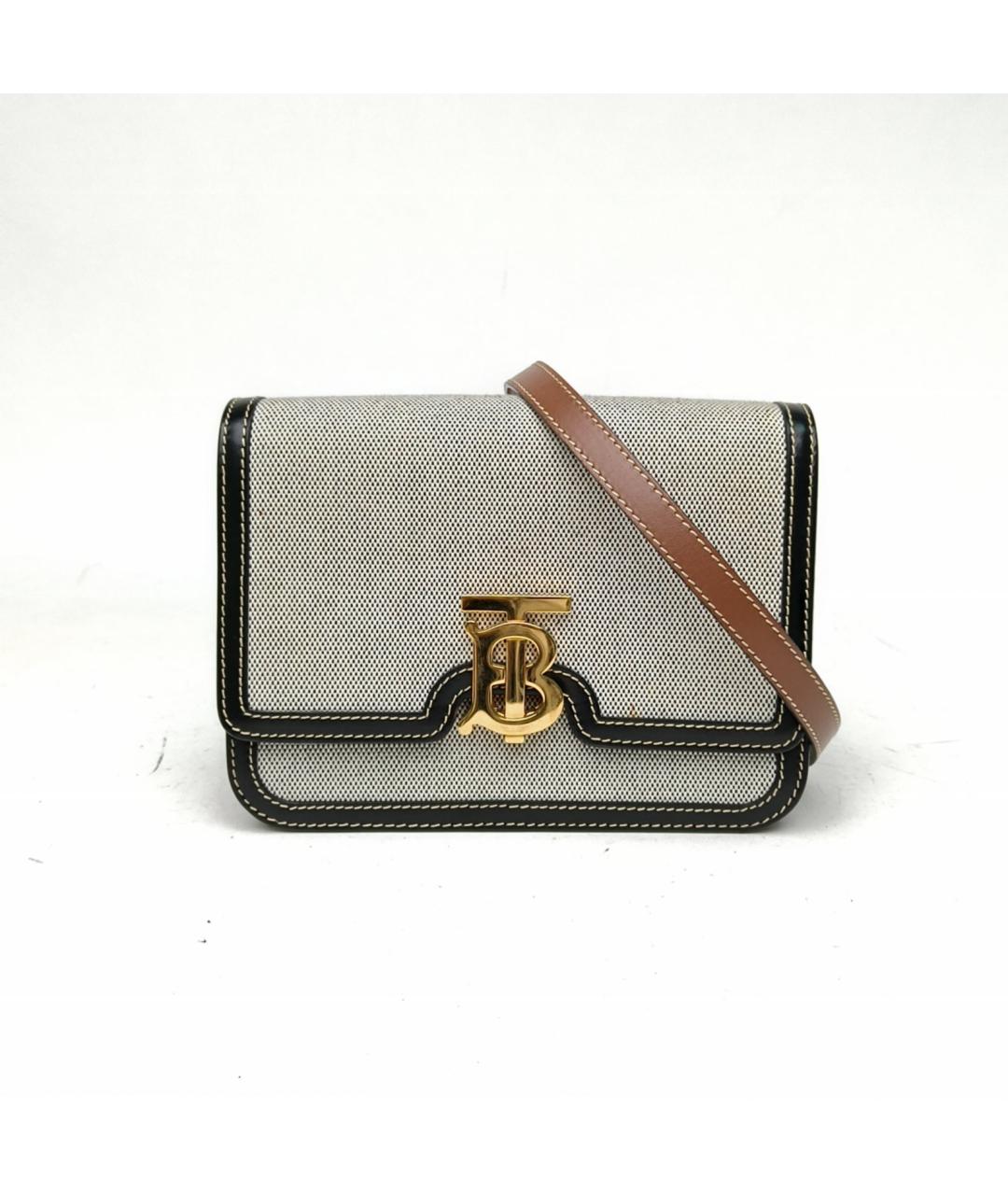 BURBERRY Бежевая сумка через плечо, фото 4