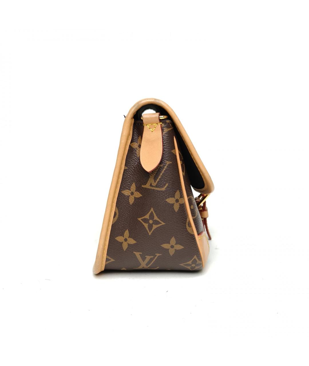 LOUIS VUITTON Коричневая сумка через плечо, фото 5