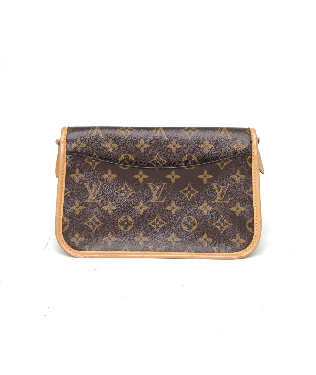 LOUIS VUITTON Коричневая сумка через плечо, фото 4