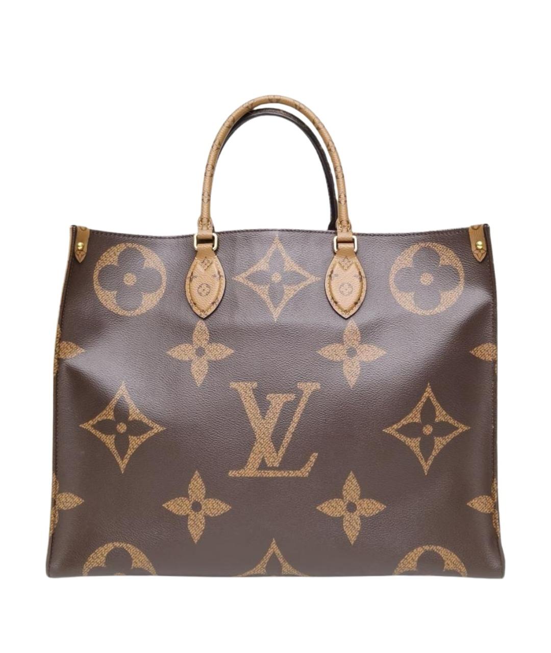 LOUIS VUITTON Коричневая сумка через плечо, фото 1