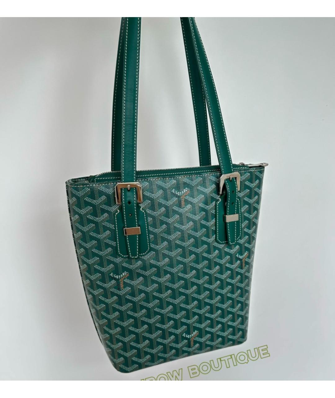 GOYARD Зеленая сумка через плечо, фото 8