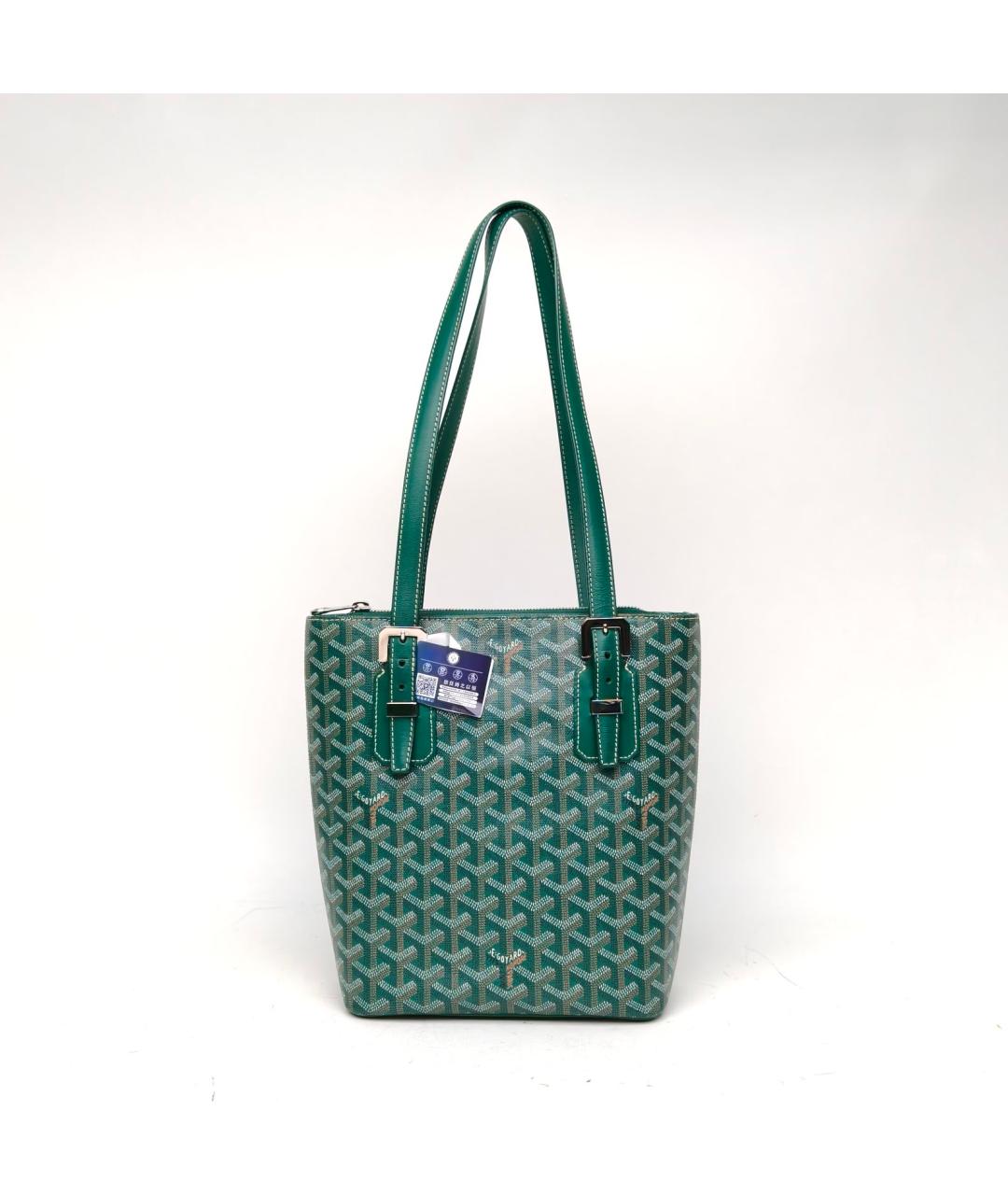 GOYARD Зеленая сумка через плечо, фото 4