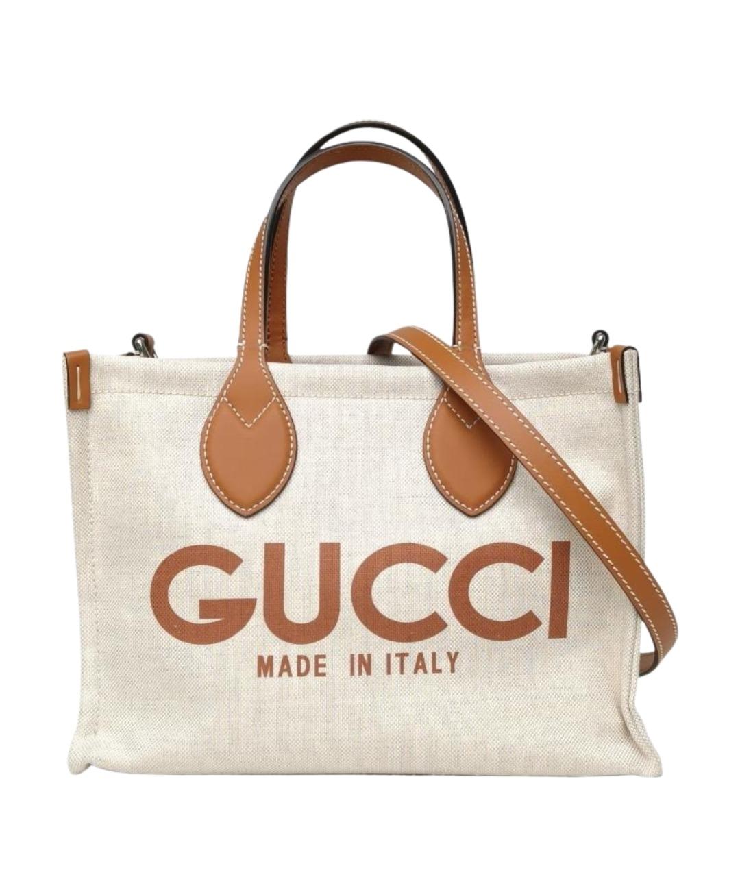 GUCCI Белая сумка через плечо, фото 1