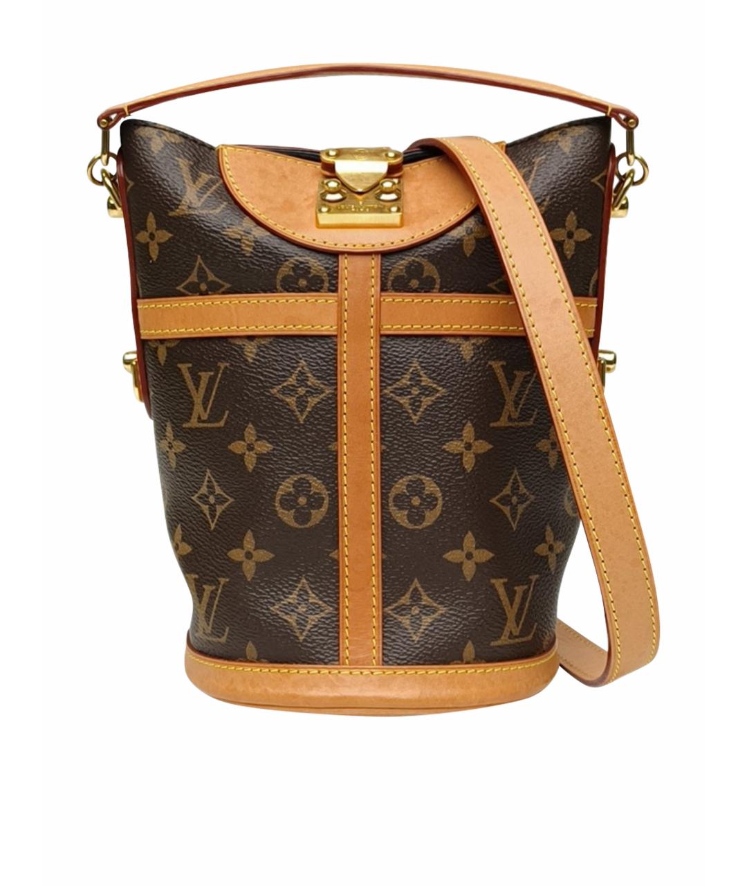 LOUIS VUITTON Коричневая сумка через плечо, фото 1