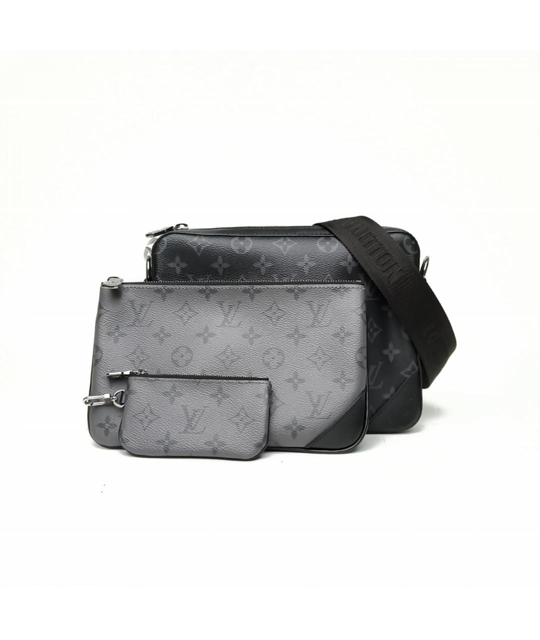 LOUIS VUITTON Черная сумка через плечо, фото 2