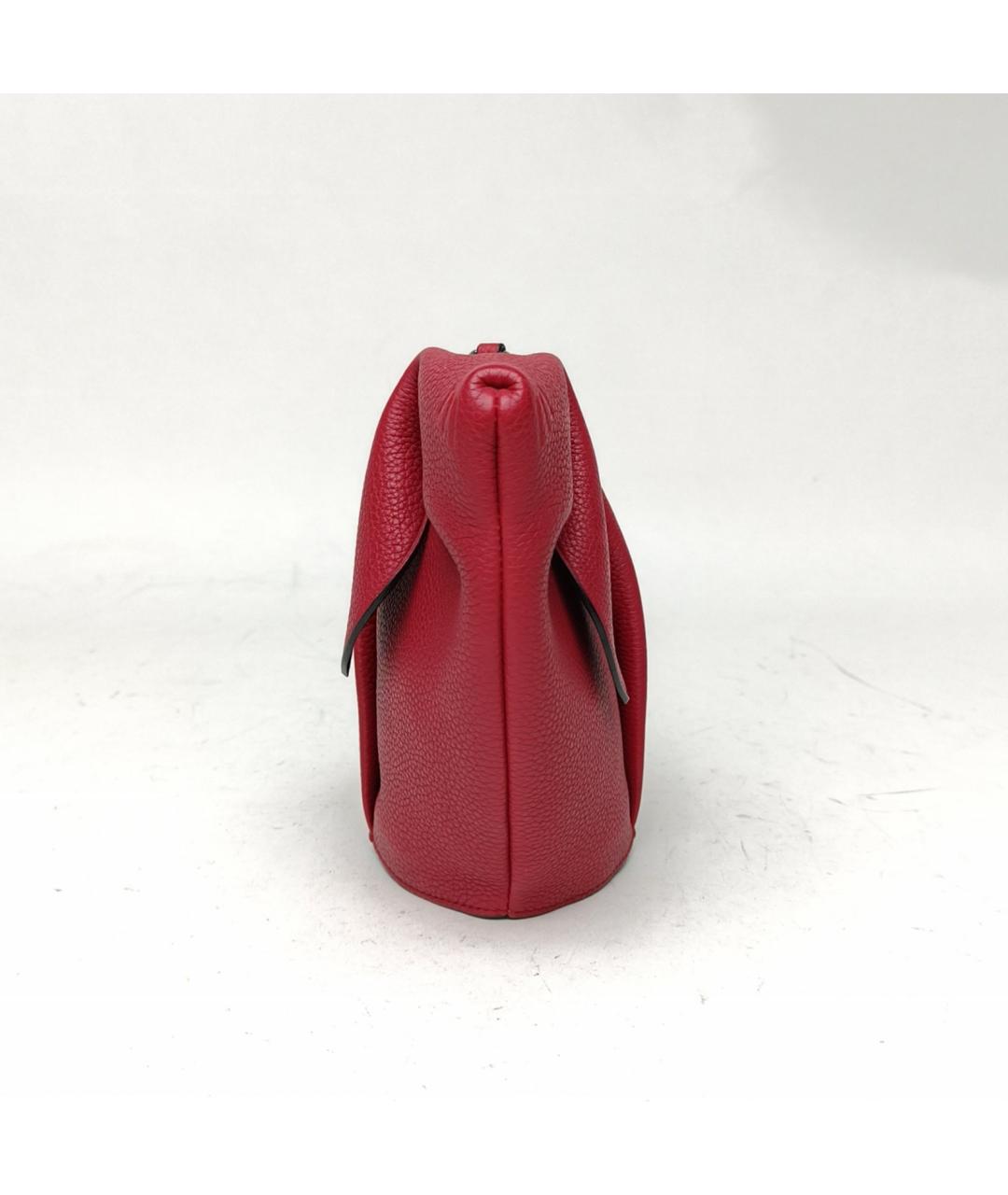 LOEWE Красная кожаная сумка через плечо, фото 3