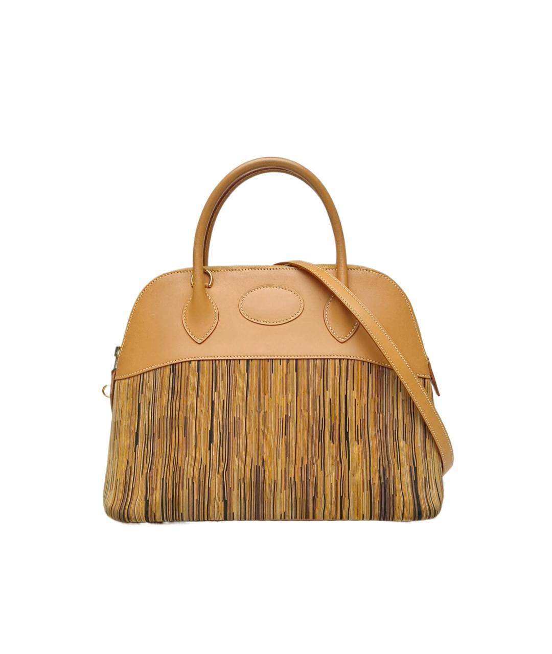 HERMES Коричневая сумка через плечо, фото 7