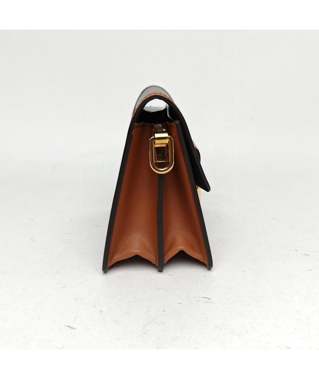 LOUIS VUITTON Коричневая сумка через плечо, фото 3