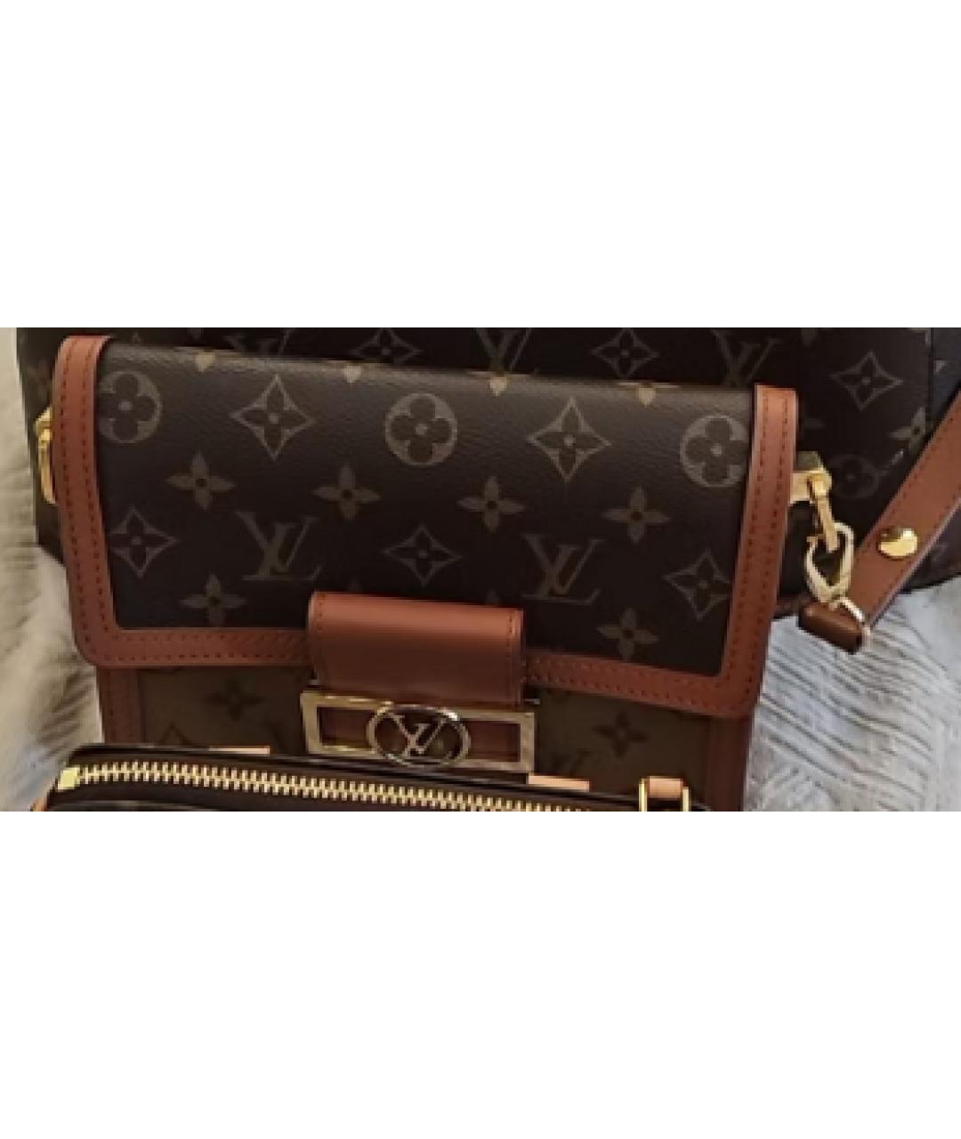 LOUIS VUITTON Коричневая сумка через плечо, фото 7