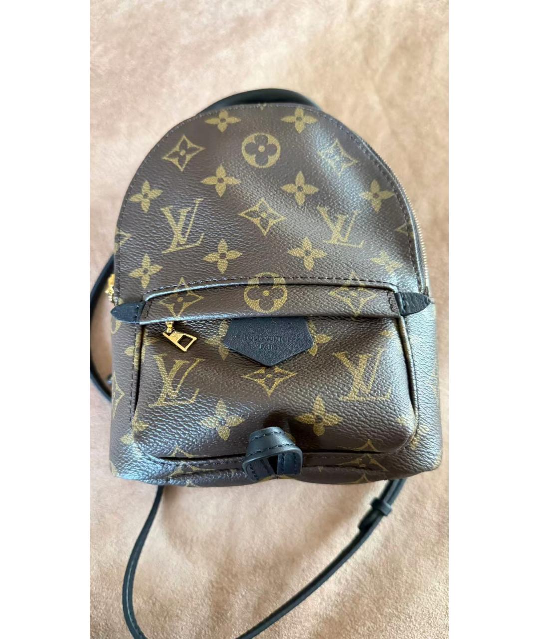 LOUIS VUITTON Коричневый рюкзак, фото 8