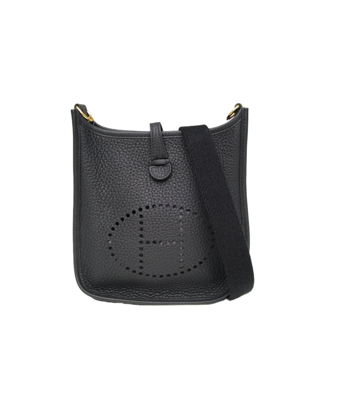 HERMES Черная сумка через плечо, фото 10