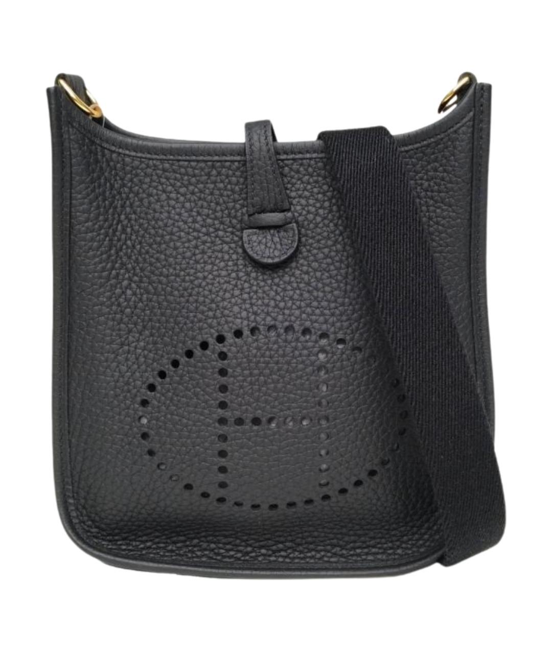 HERMES Черная сумка через плечо, фото 1