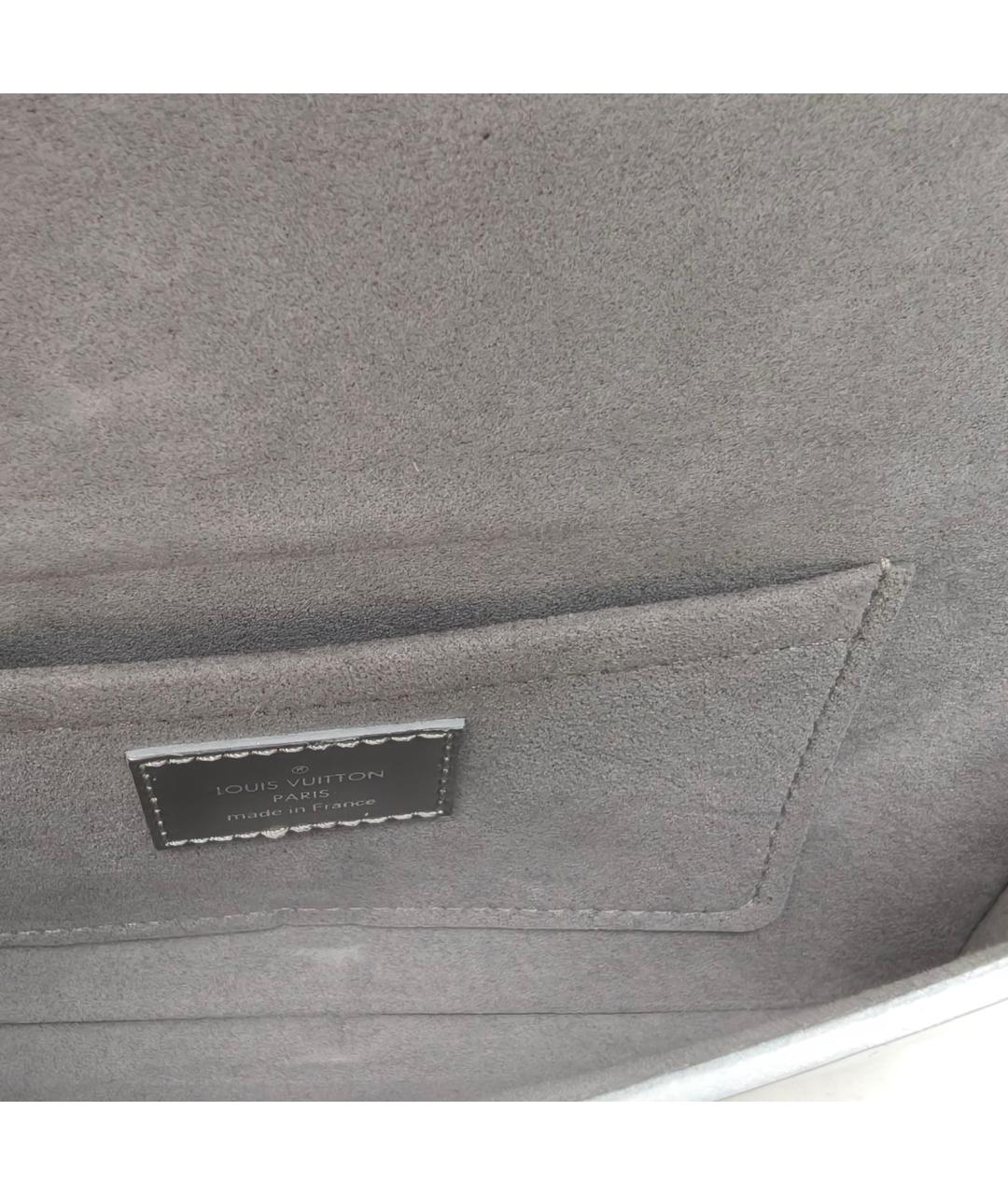 LOUIS VUITTON Серебряная сумка через плечо, фото 8