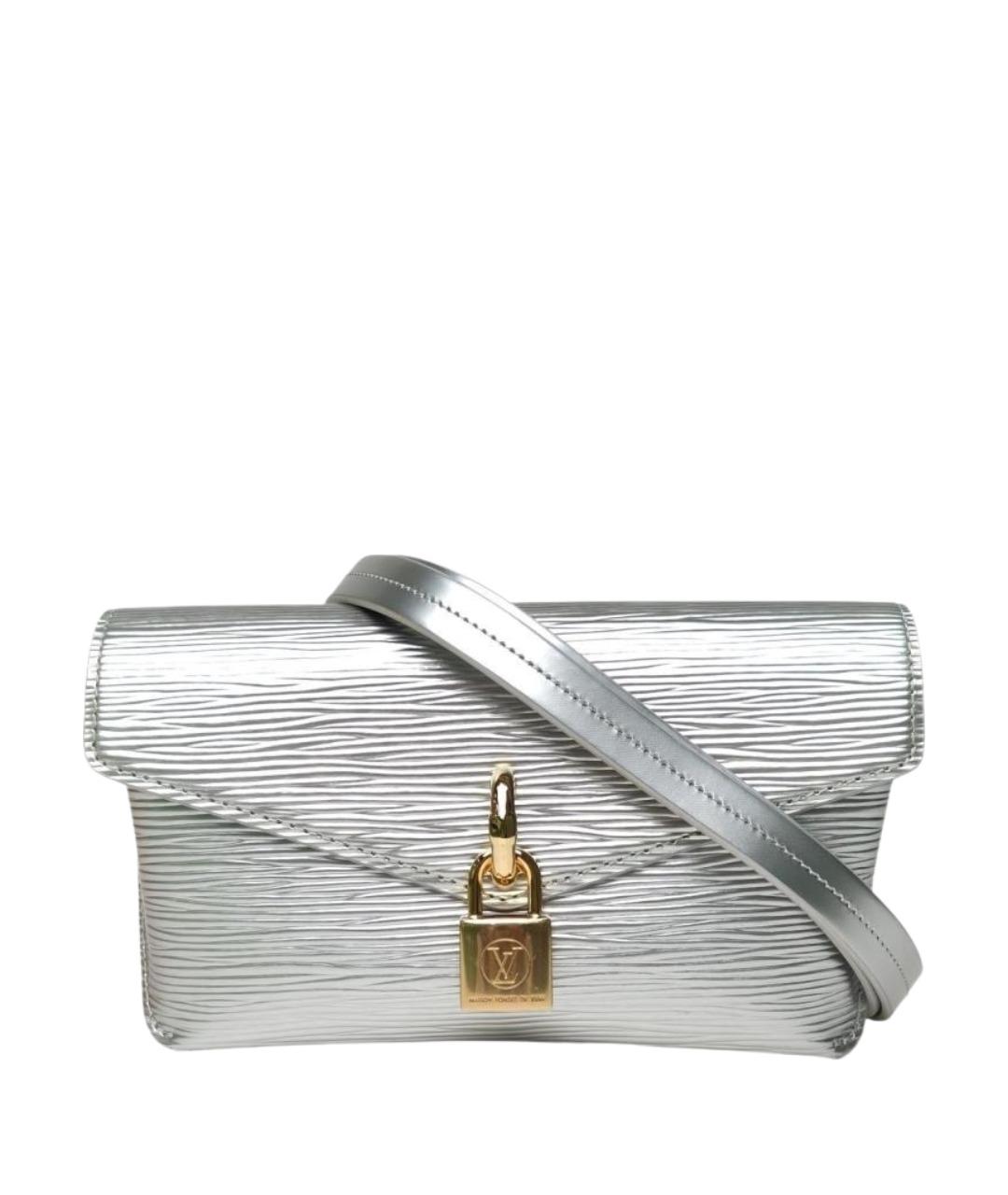 LOUIS VUITTON Серебряная сумка через плечо, фото 1