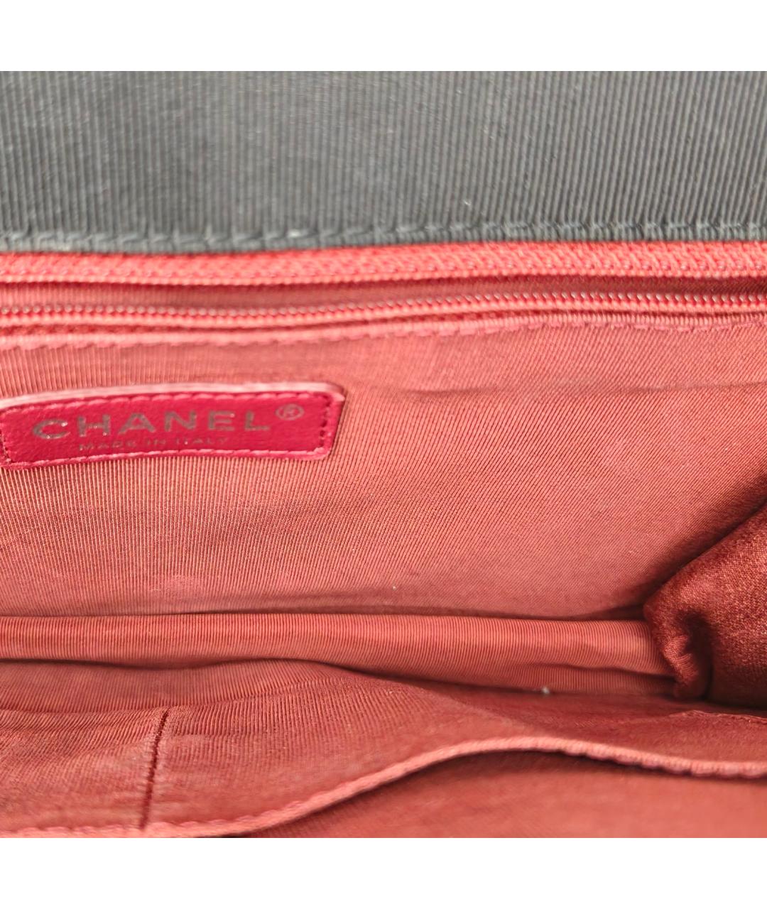 CHANEL Черная кожаная сумка через плечо, фото 7