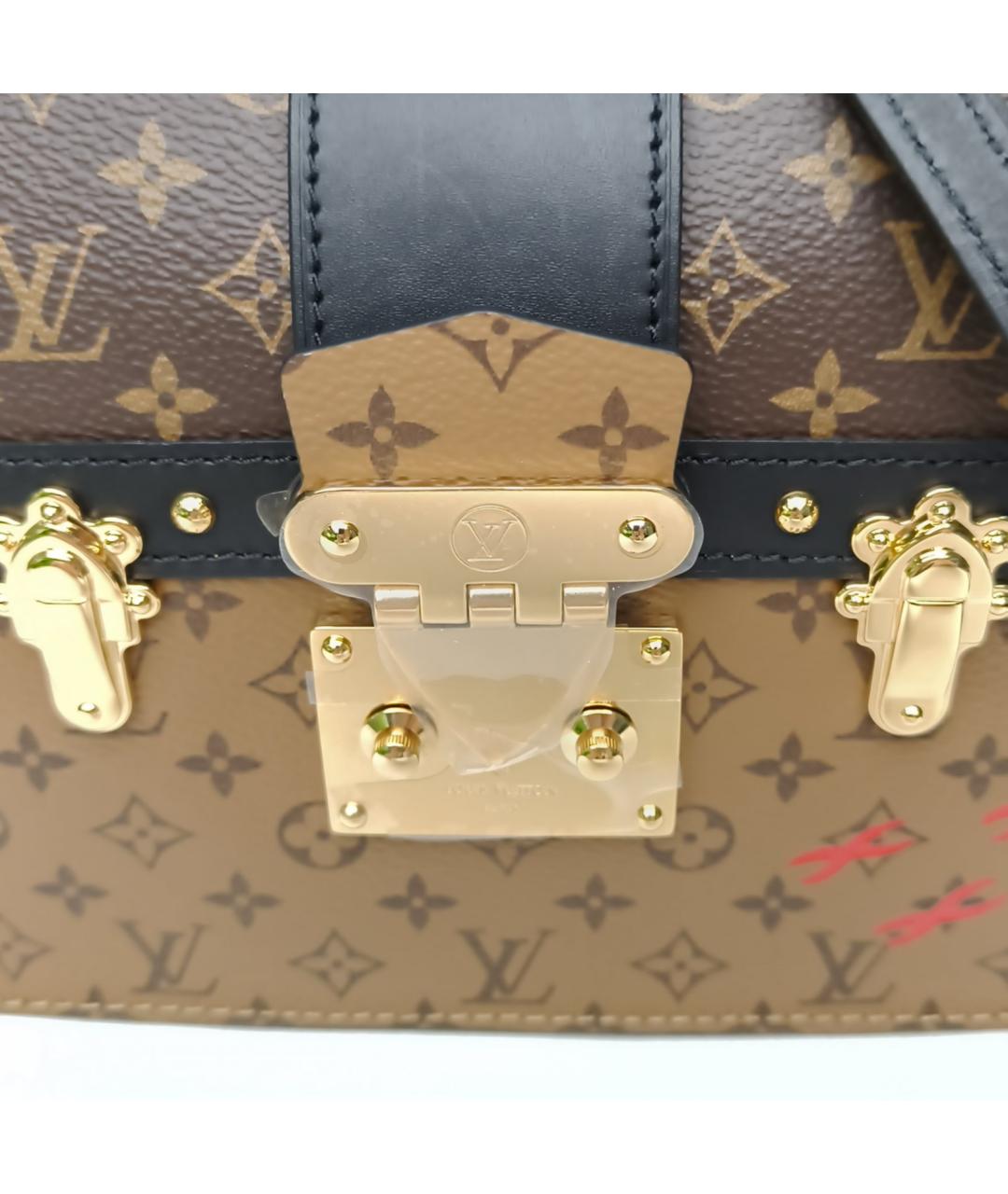 LOUIS VUITTON Коричневая сумка через плечо, фото 7