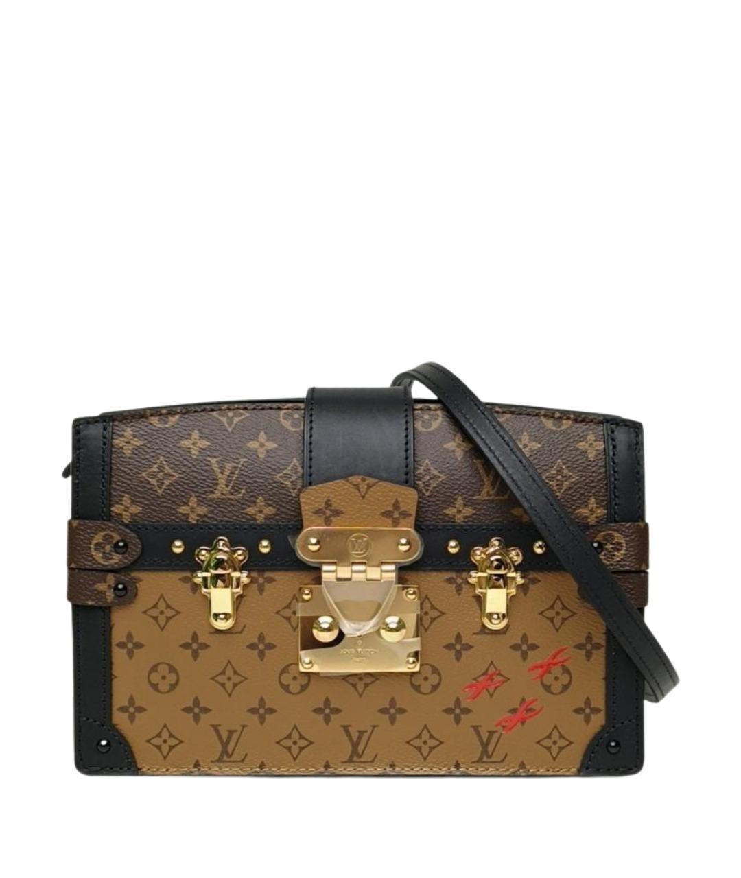 LOUIS VUITTON Коричневая сумка через плечо, фото 1