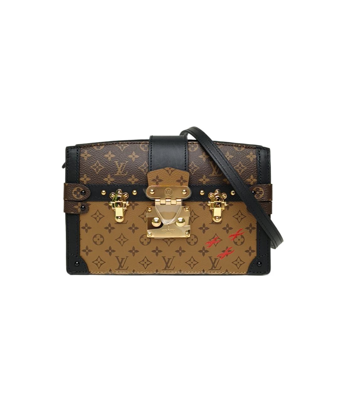 LOUIS VUITTON Коричневая сумка через плечо, фото 9