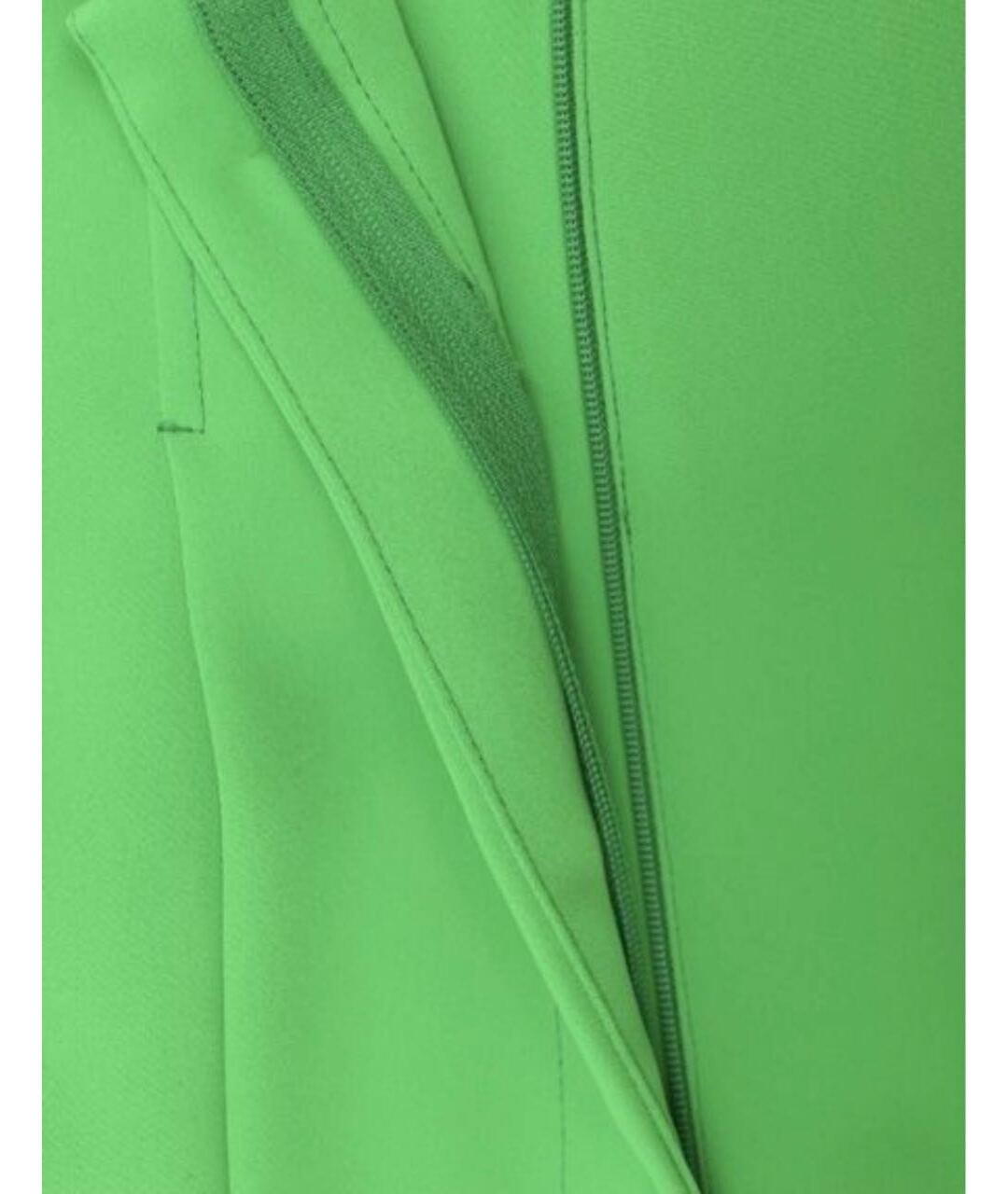 P.A.R.O.S.H. Зеленая полиэстеровая юбка макси, фото 3