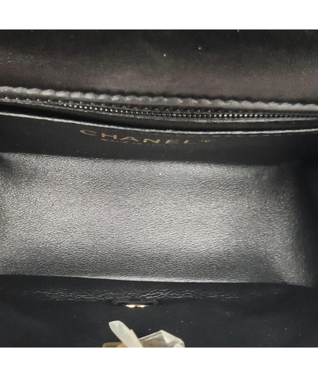 CHANEL Черная сумка через плечо, фото 7