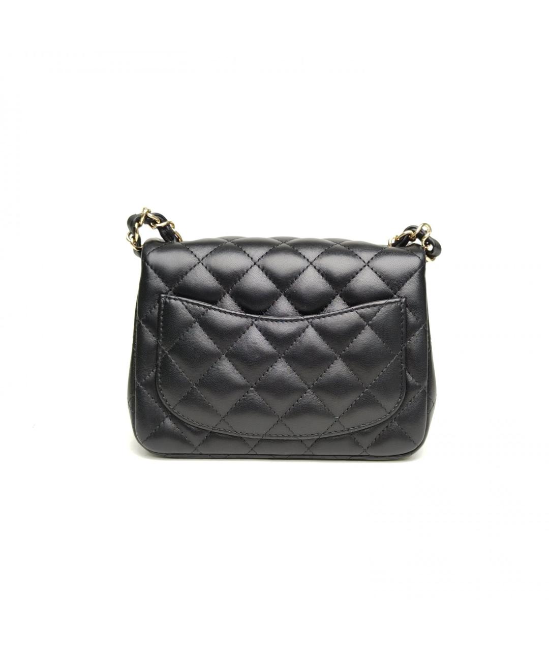 CHANEL Черная сумка через плечо, фото 4