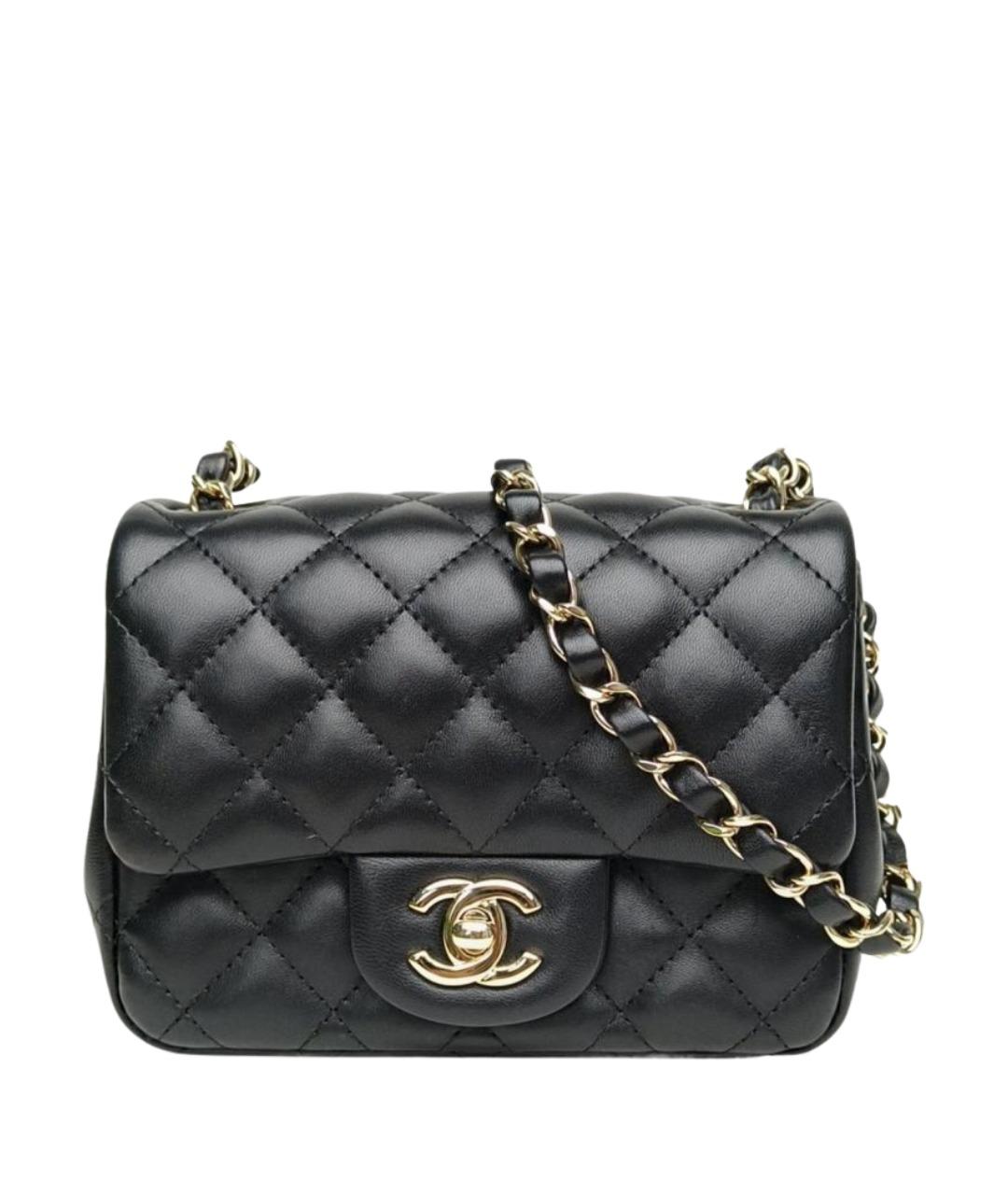 CHANEL Черная сумка через плечо, фото 11