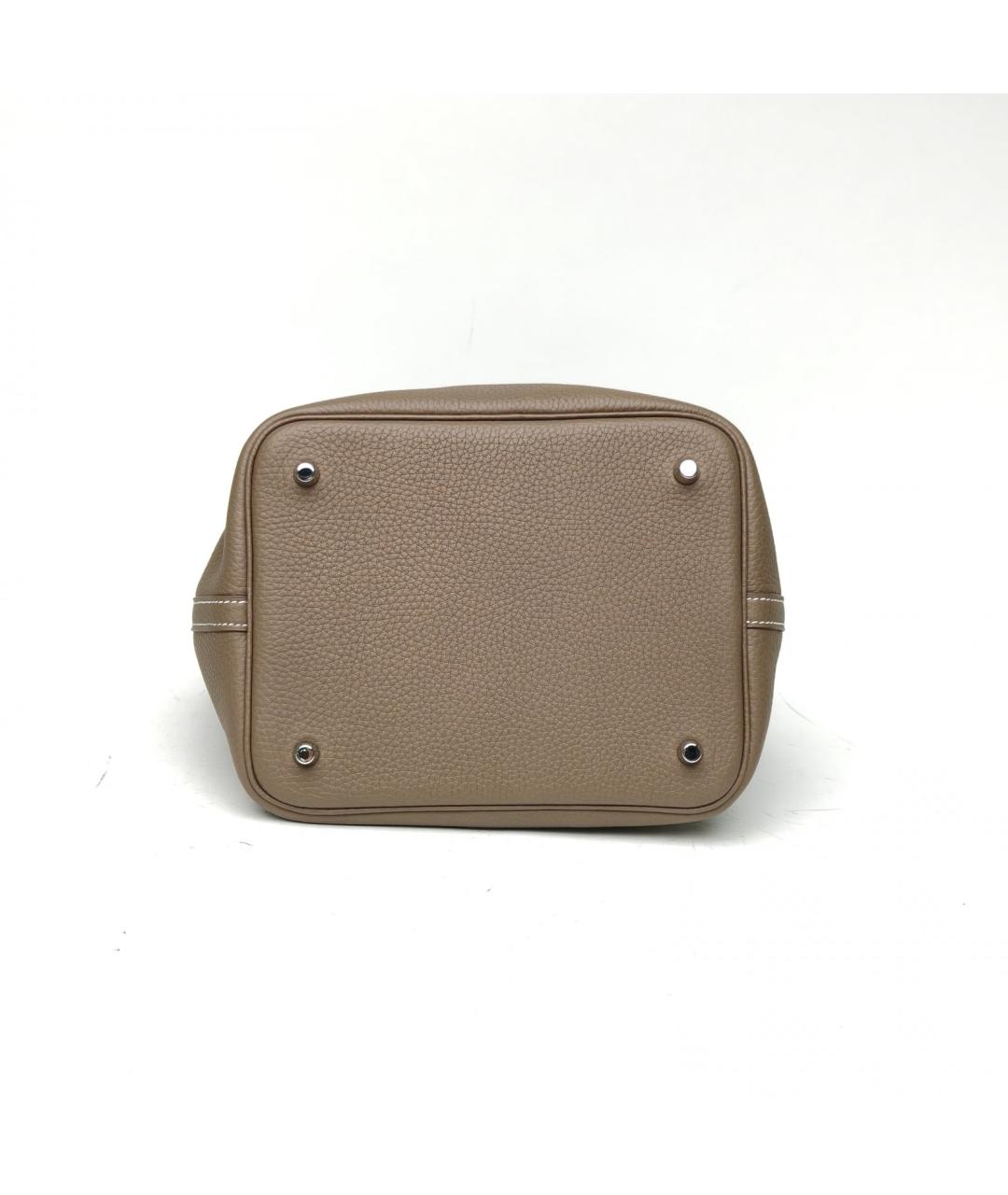 HERMES Коричневая кожаная сумка через плечо, фото 2