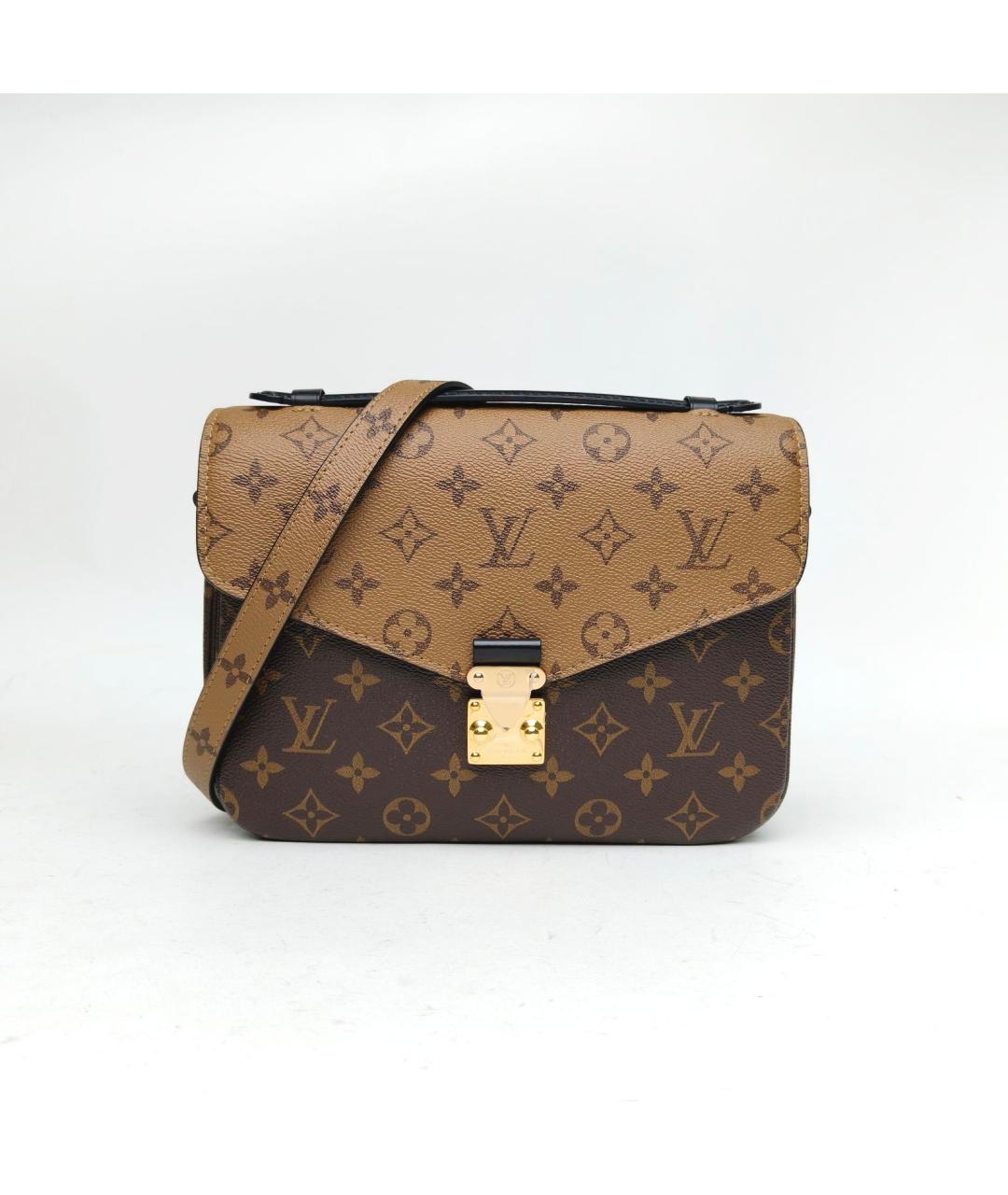 LOUIS VUITTON Коричневая сумка через плечо, фото 2